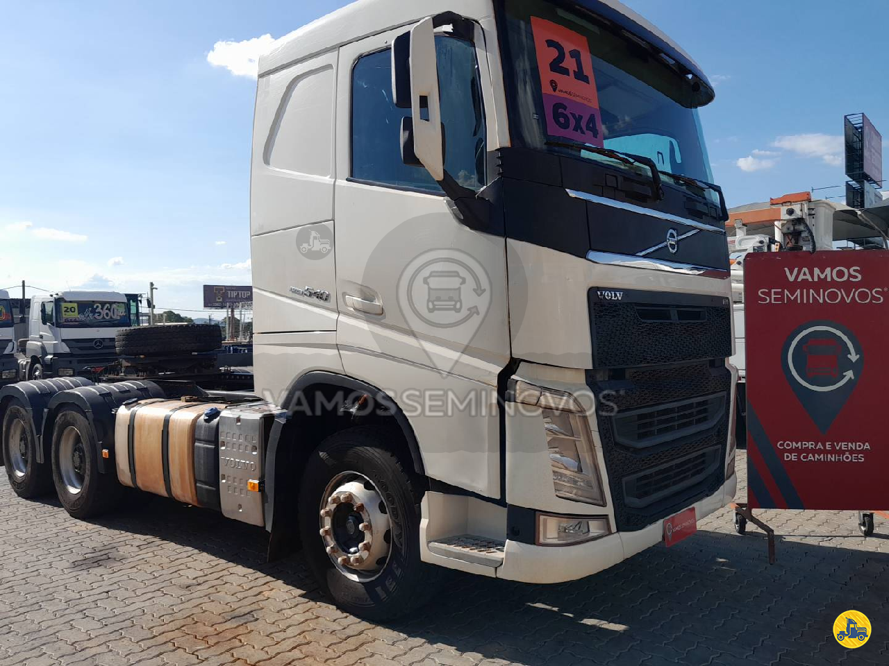 CAMINHAO VOLVO VOLVO FH 540 Cavalo Mecânico Truck 6x4 Vamos Seminovos -  Betim BETIM MINAS GERAIS MG