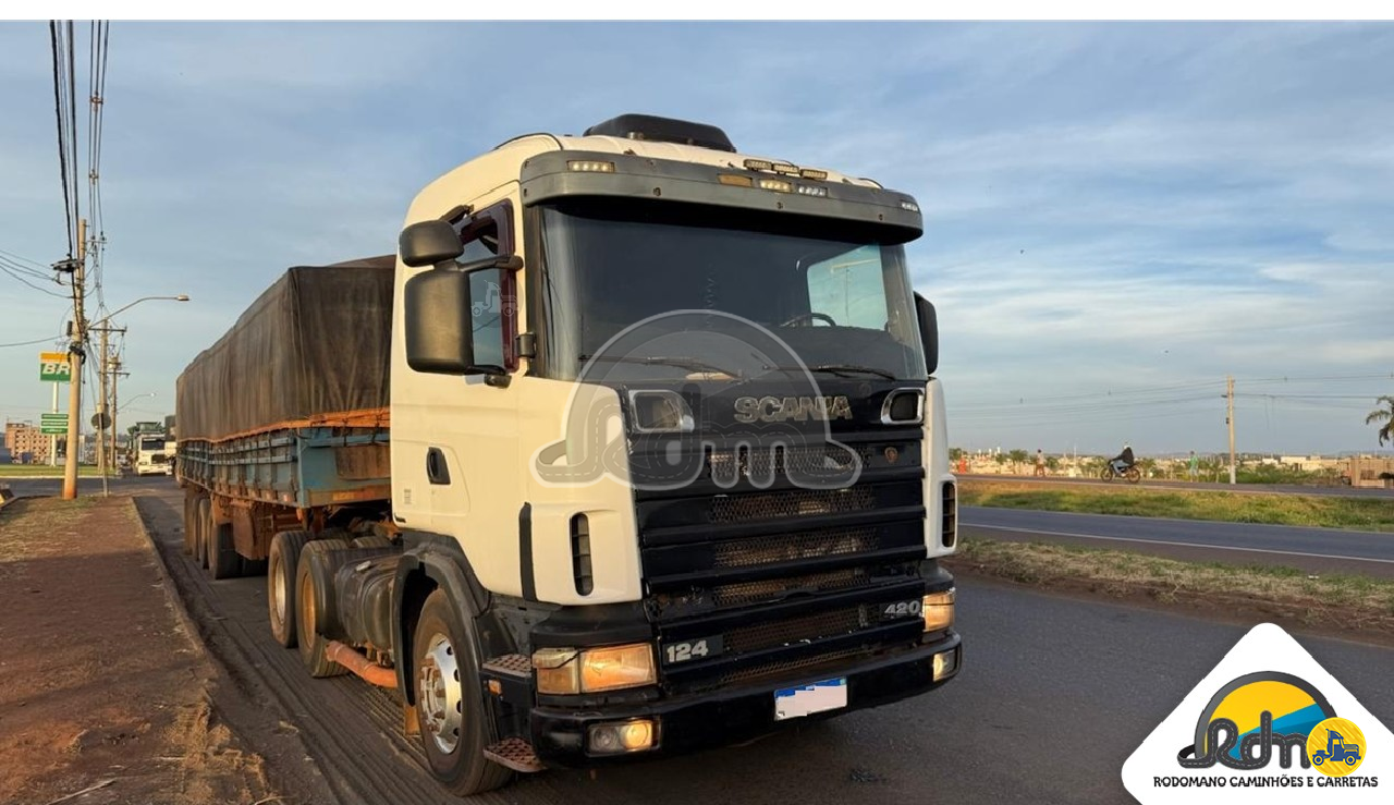 CAMINHAO SCANIA SCANIA 124 420 Cavalo Mecânico Cavalo 6x4 Rodomano Caminhões e Carretas RIO VERDE GOIAS GO