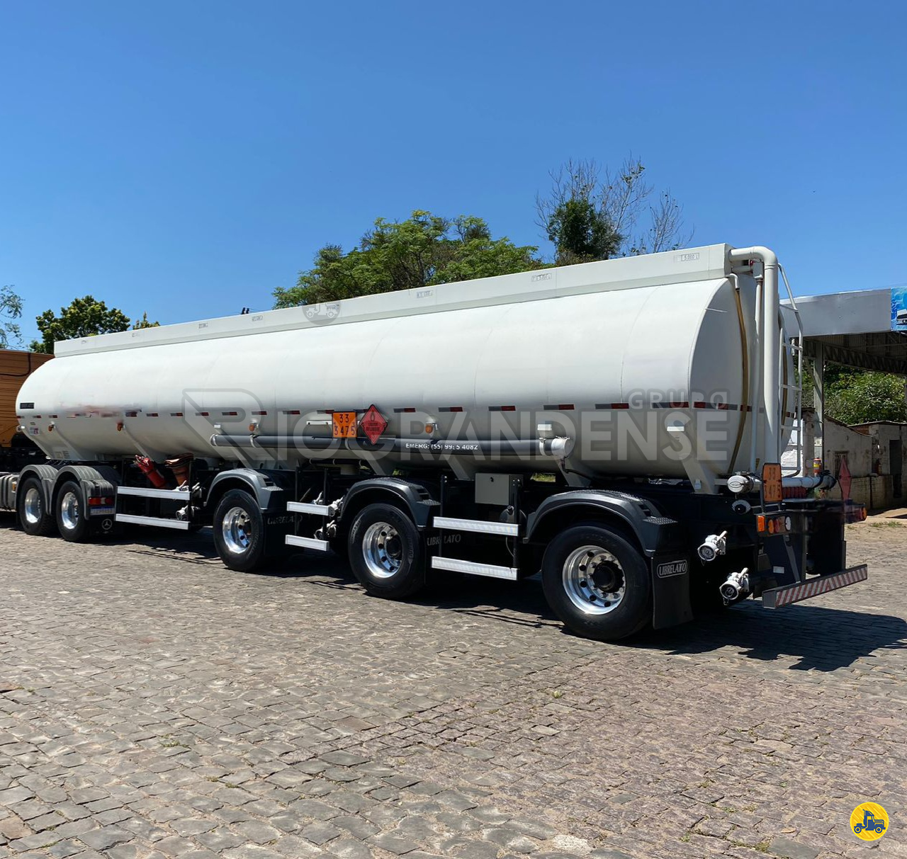 CARRETA SEMI-REBOQUE TANQUE AÇO Riograndense Implementos Rodoviários - Librelato LAJEADO RIO GRANDE DO SUL RS