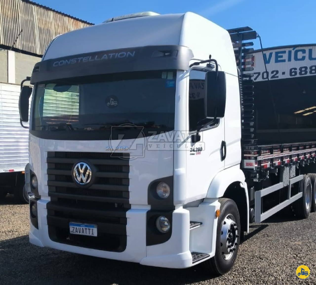 CAMINHAO VOLKSWAGEN VW 24280 Carga Seca Truck 6x2 Zavatti Veículos MONTE ALTO SÃO PAULO SP