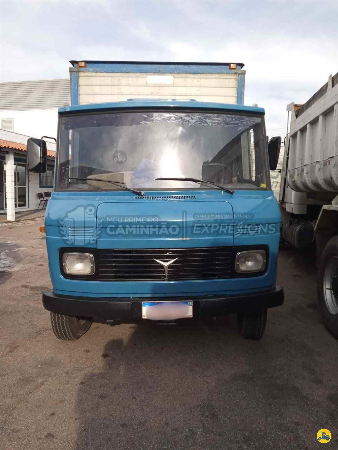 CAMINHAO MERCEDES-BENZ MB 608 Baú Furgão 3/4 4x2 Meu Primeiro Caminhão JUNDIAI SÃO PAULO SP