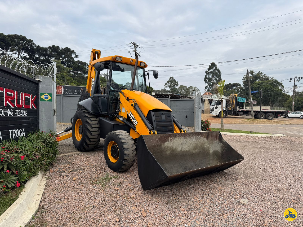 RETRO ESCAVADEIRA JCB 3C Tração 4x4 MacTruck CURITIBA PARANÁ PR