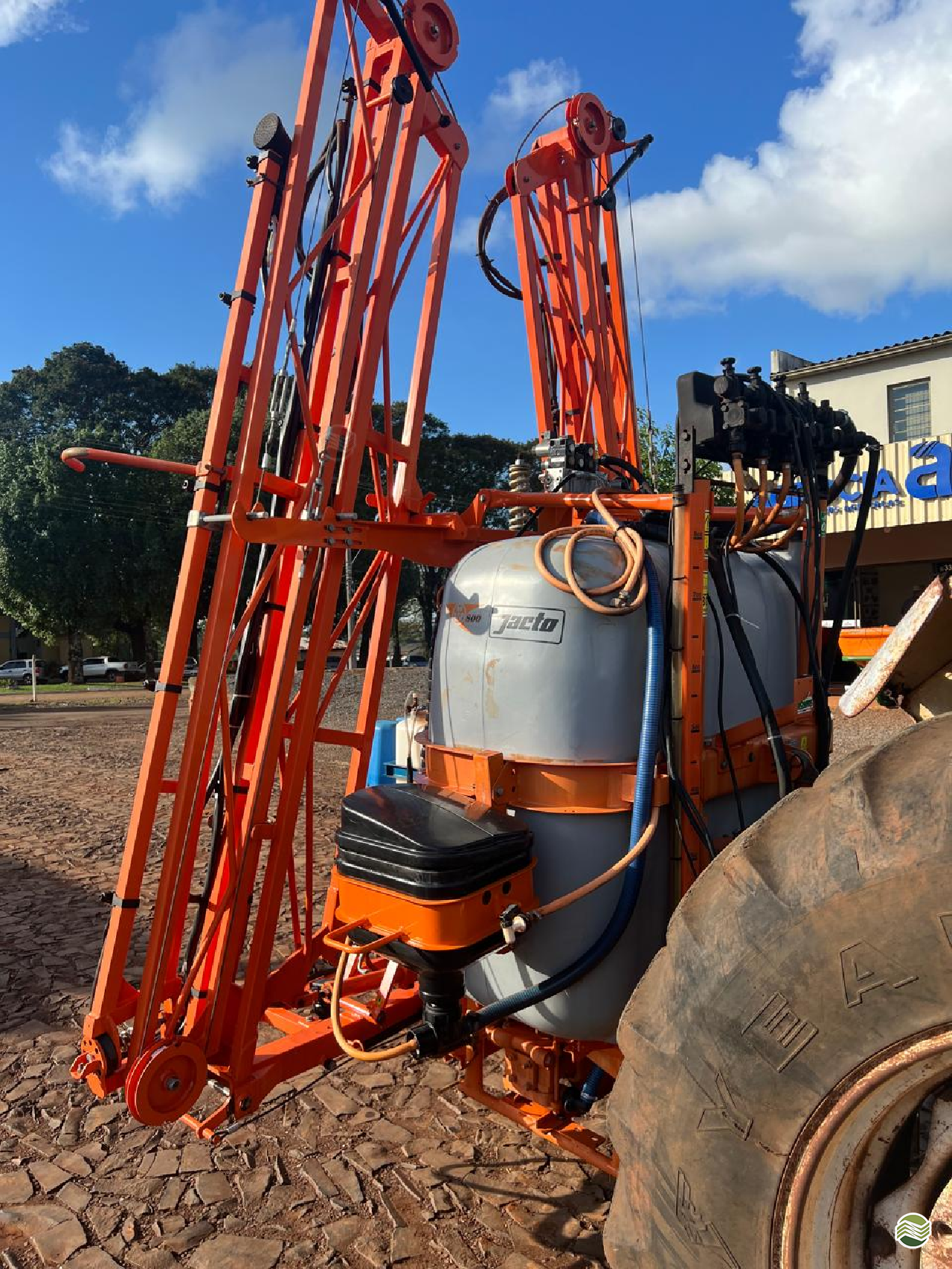 PULVERIZADOR JACTO CONDOR 800 AM18 Acoplado Hidráulico Agrocia Implementos Agricolas AJURICABA RIO GRANDE DO SUL RS