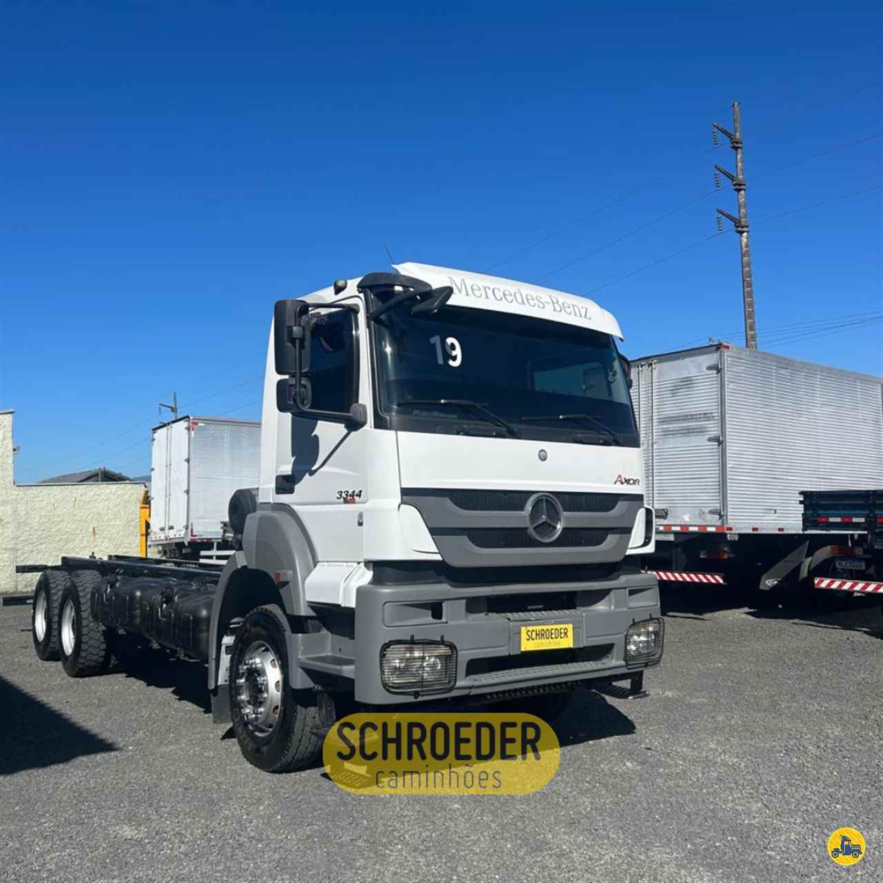 CAMINHAO MERCEDES-BENZ MB 3344 Chassis Truck 6x4 Schroeder Caminhões ITUPORANGA SANTA CATARINA SC