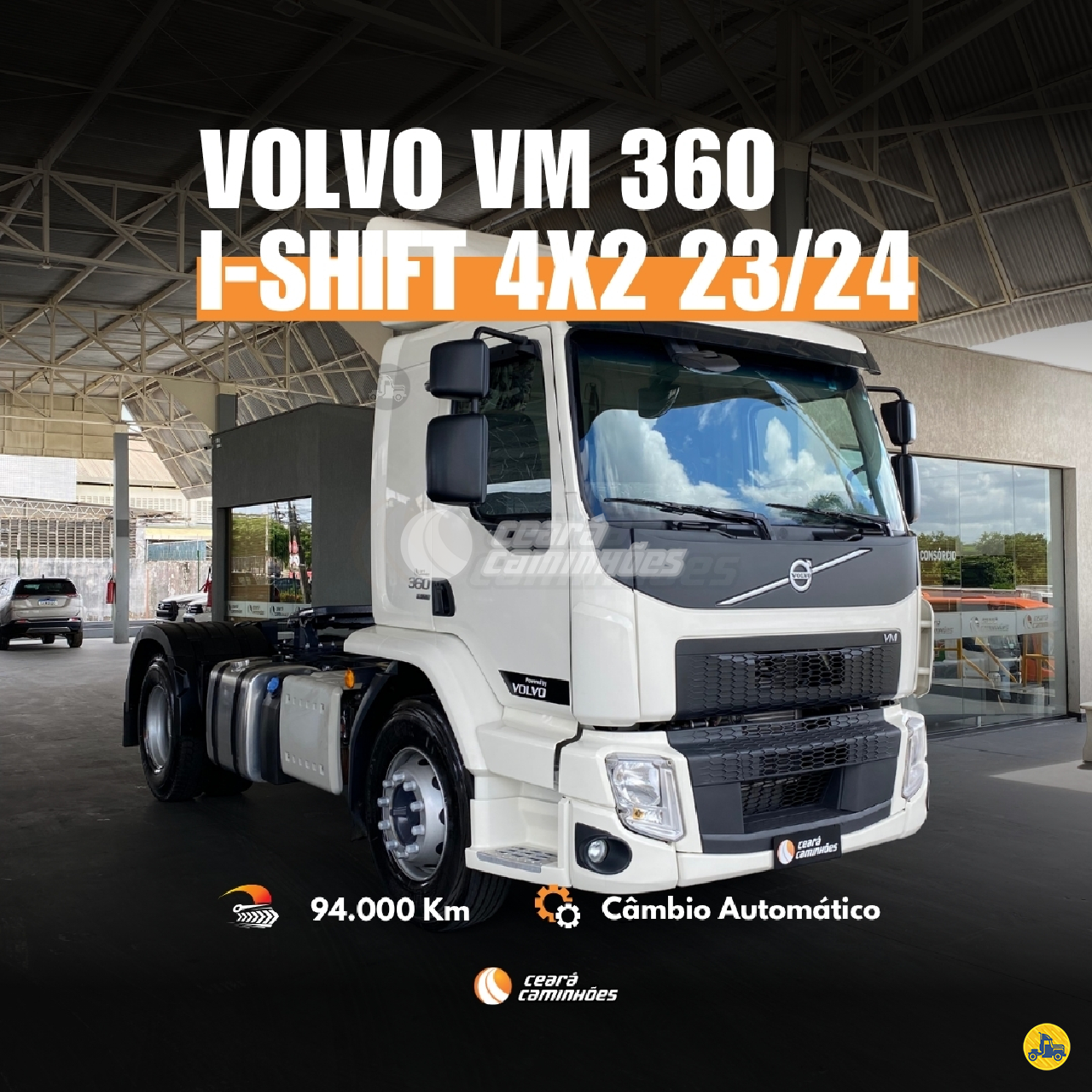 CAMINHAO VOLVO VOLVO VM 360 Chassis Cavalo 4x2 Ceará Caminhões FORTALEZA CEARÁ CE