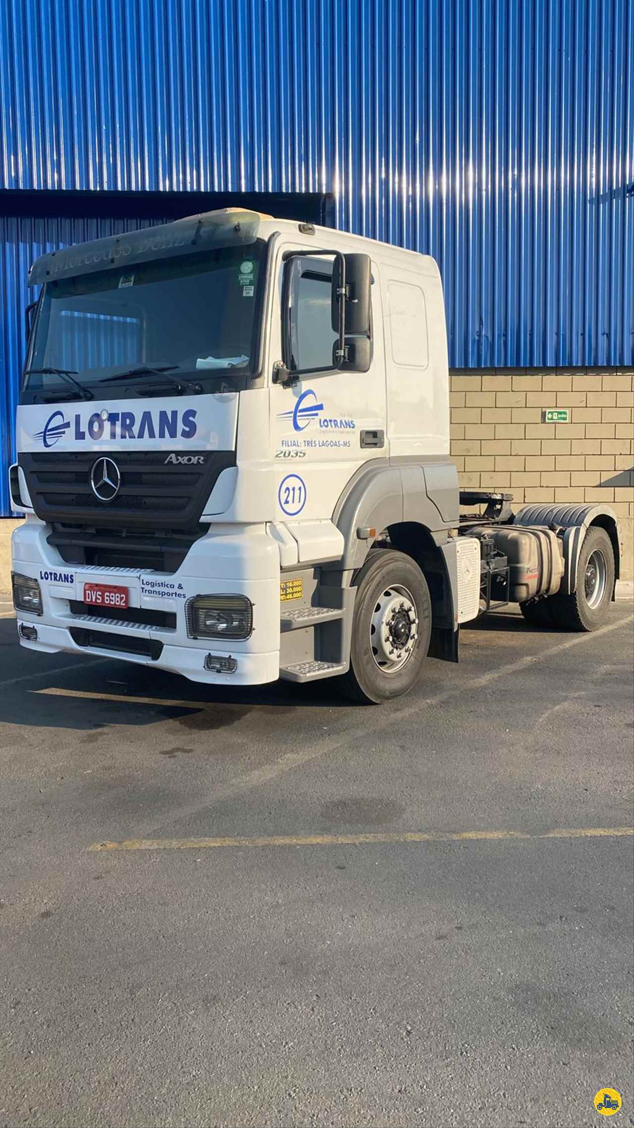 CAMINHAO MERCEDES-BENZ MB 2035 Cavalo Mecânico Toco 4x2 Lotrans MOGI GUACU SÃO PAULO SP