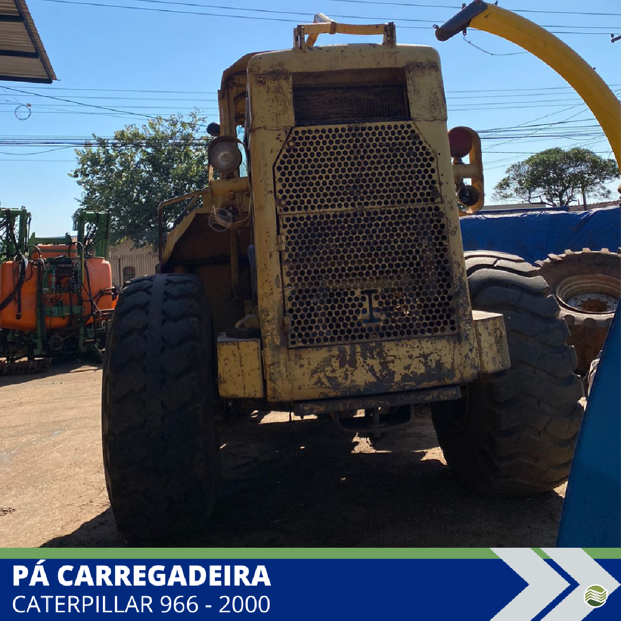 PA CARREGADEIRA CATERPILLAR 966 Travel Máquinas Agrícolas LONDRINA PARANÁ PR