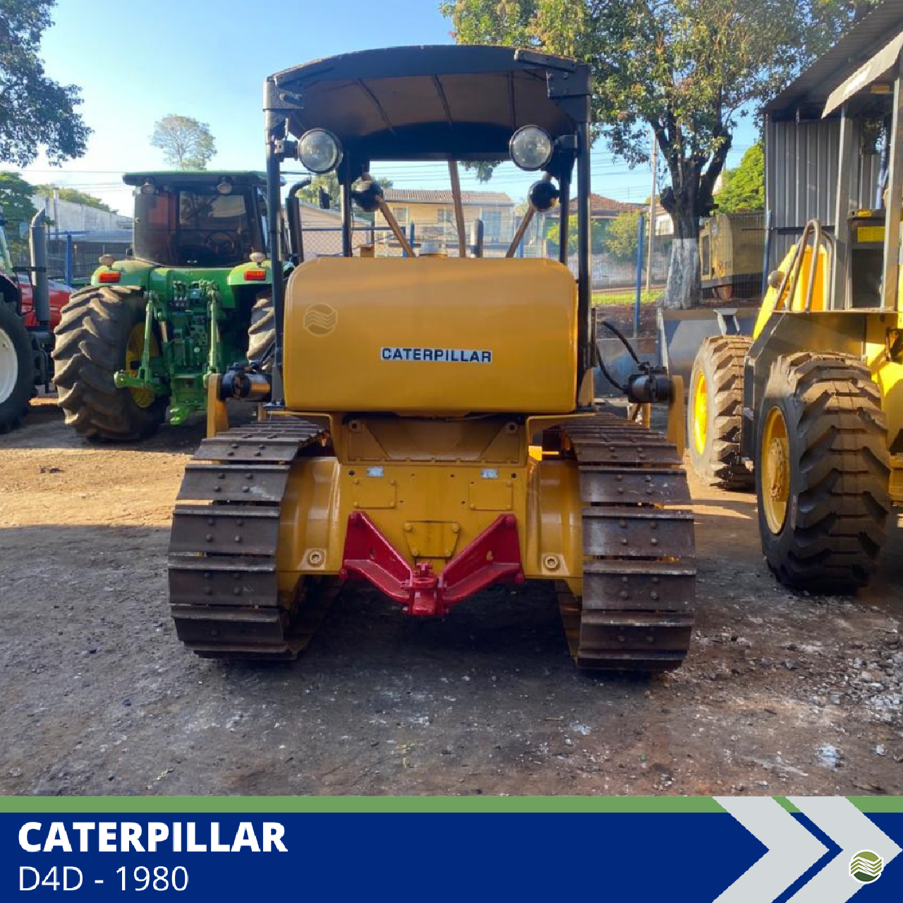 TRATOR ESTEIRA CATERPILLAR D4D Travel Máquinas Agrícolas LONDRINA PARANÁ PR