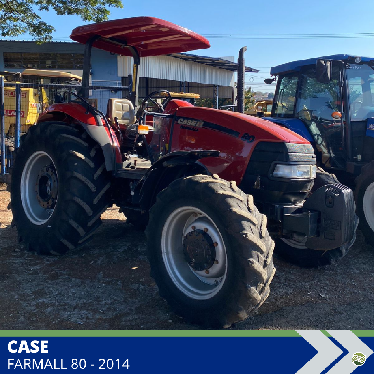 TRATOR CASE CASE Farmall 80 Tração 4x4 Travel Máquinas Agrícolas LONDRINA PARANÁ PR
