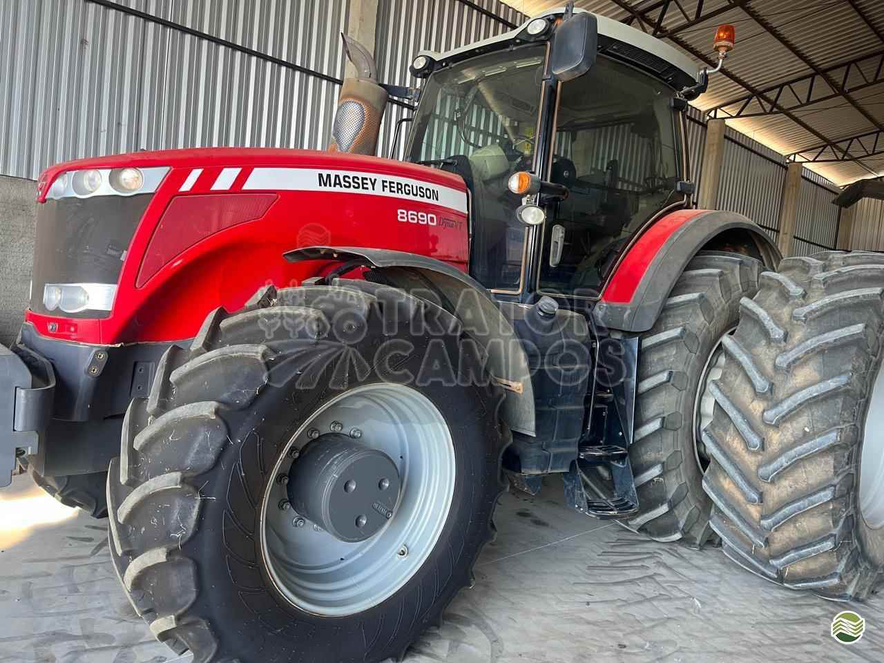 TRATOR MASSEY FERGUSON MF 8690 Tração 4x4 Trator Campos GUAPO GOIAS GO