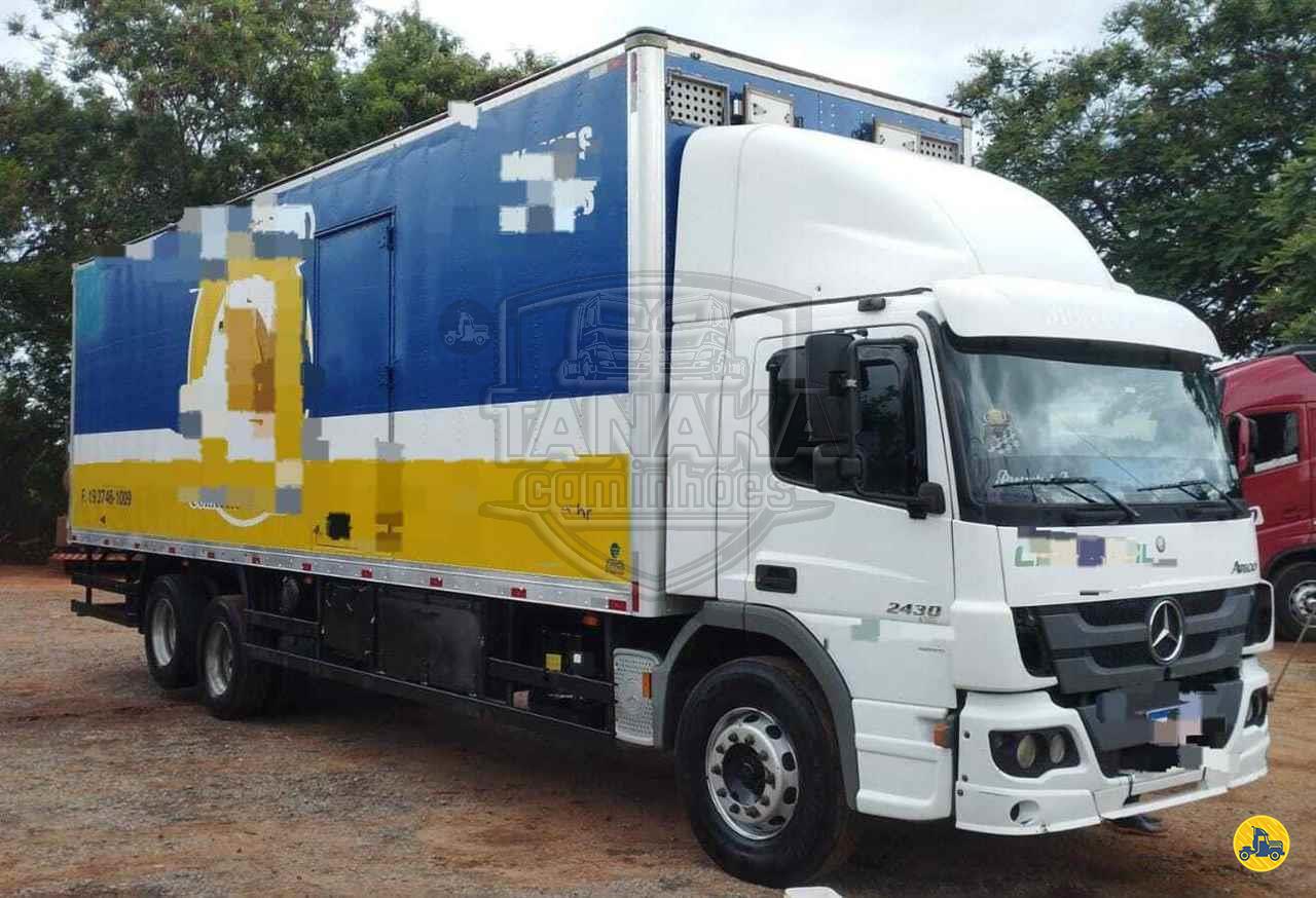 CAMINHAO MERCEDES-BENZ MB 2430 Baú Furgão Truck 6x2 Tanaka Caminhões MONTES CLAROS MINAS GERAIS MG