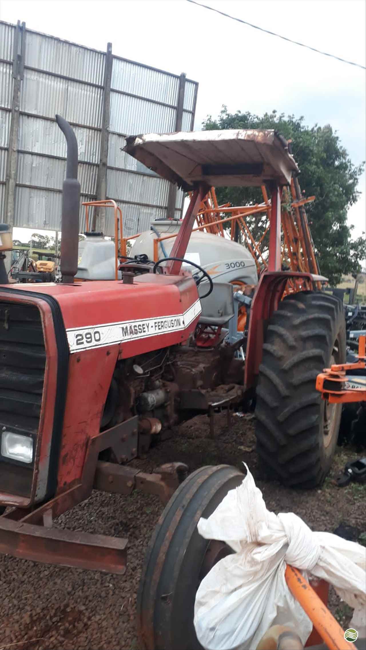 TRATOR MASSEY FERGUSON MF 290 Tração 4x2 Tratorama Máquinas e Implementos UMUARAMA PARANÁ PR