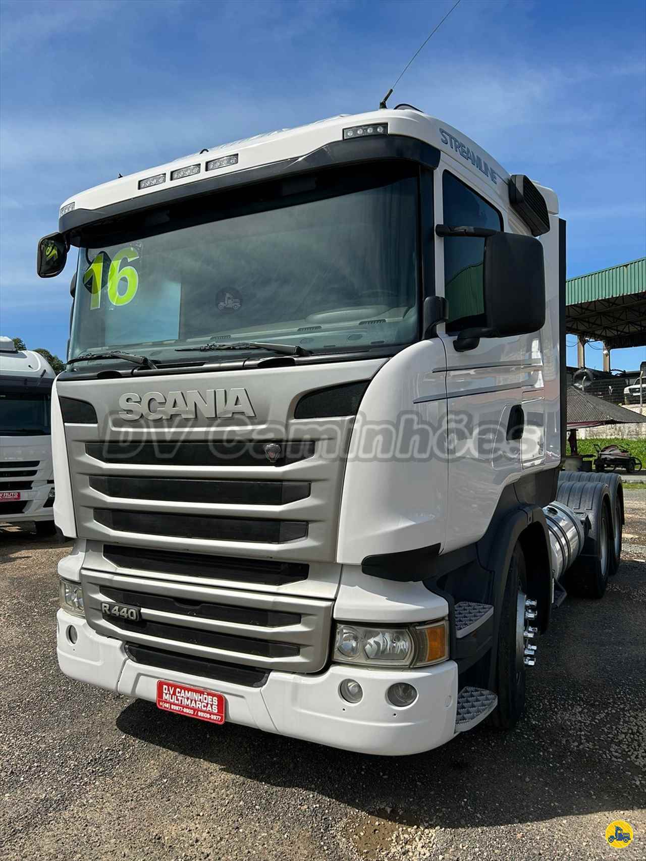 CAMINHAO SCANIA SCANIA 440 Chassis Traçado 6x4 DV Caminhões ICARA SANTA CATARINA SC