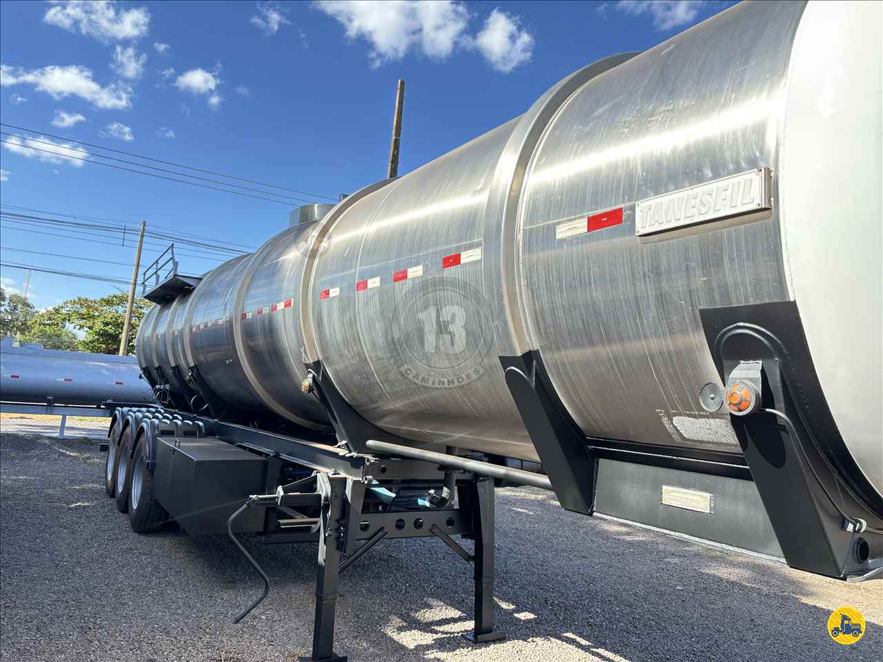 CARRETA SEMI-REBOQUE TANQUE INOX 13 Caminhões ARACATUBA SÃO PAULO SP