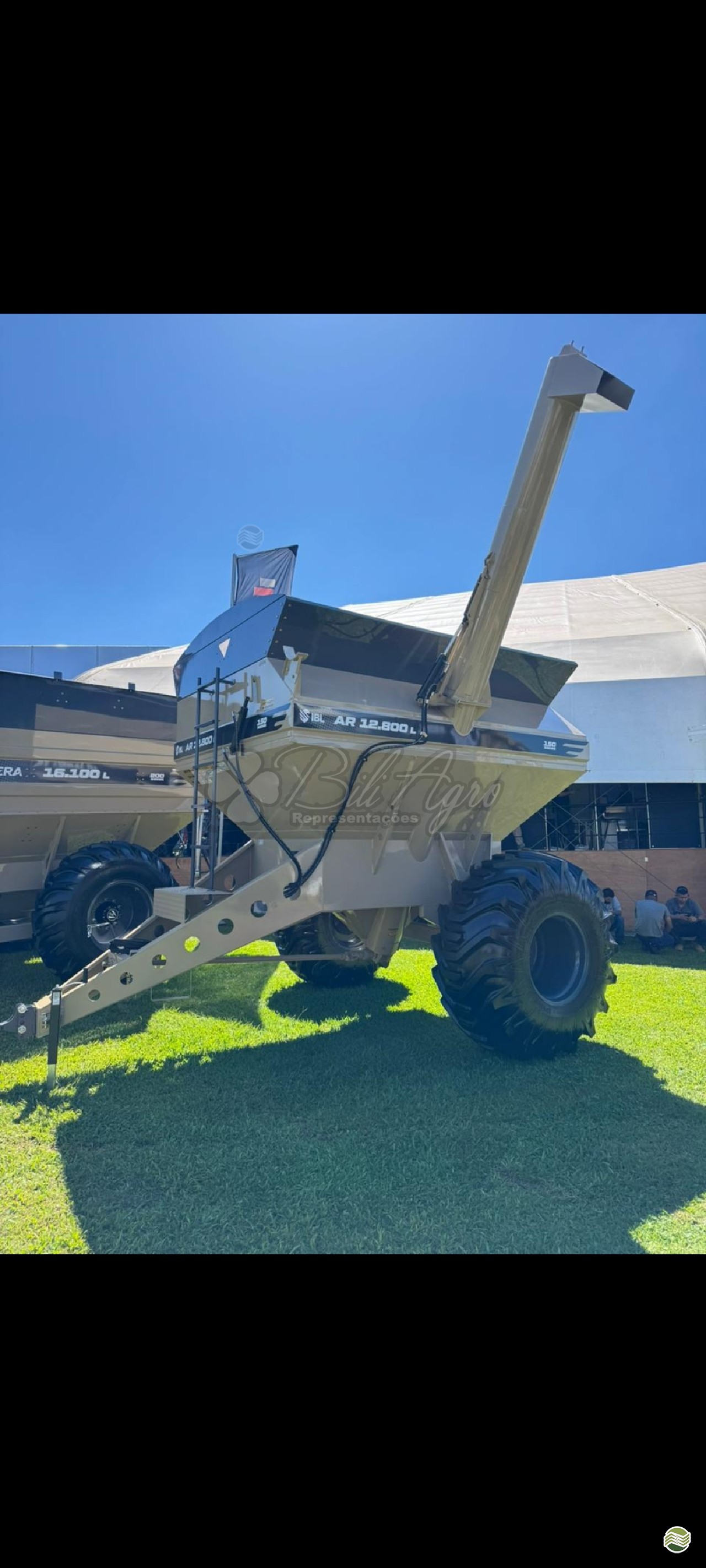 IMPLEMENTOS AGRICOLAS CARRETA BAZUKA GRANELEIRA 12500 Bili Agro IJUI RIO GRANDE DO SUL RS