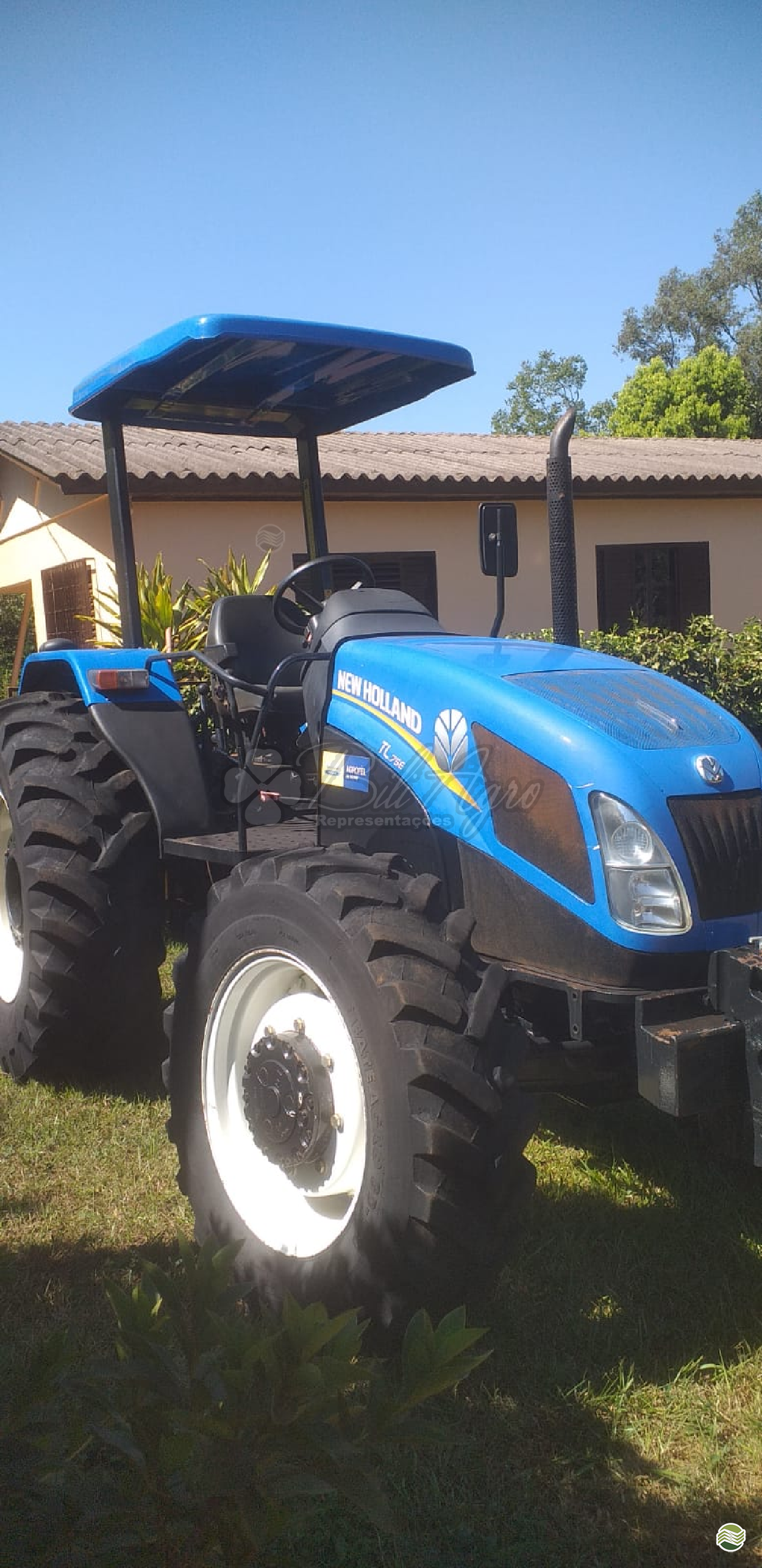 TRATOR NEW HOLLAND NEW TL 75 Tração 4x4 Bili Agro IJUI RIO GRANDE DO SUL RS