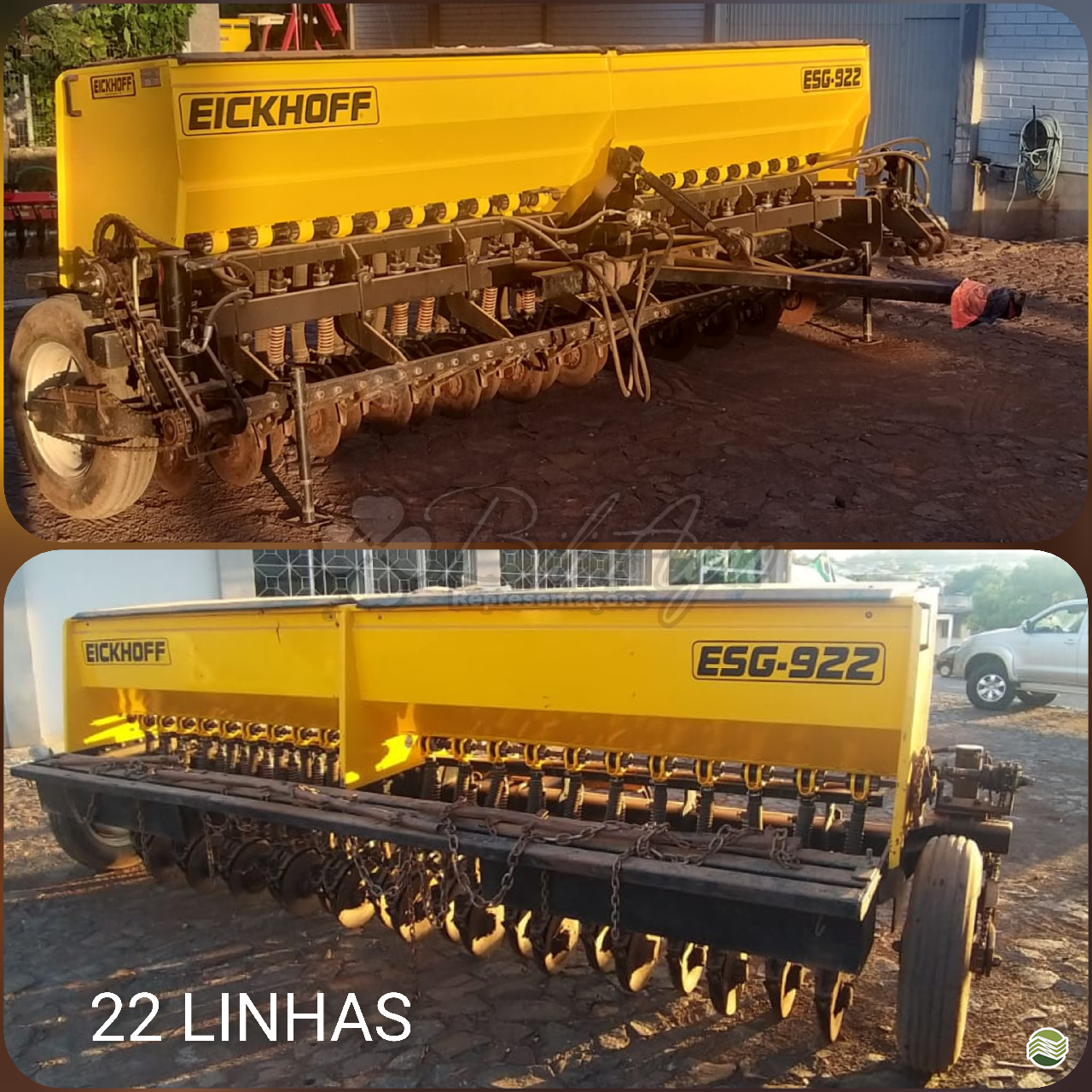 SEMEADEIRA  EICKHOFF ESG 819 Bili Agro IJUI RIO GRANDE DO SUL RS