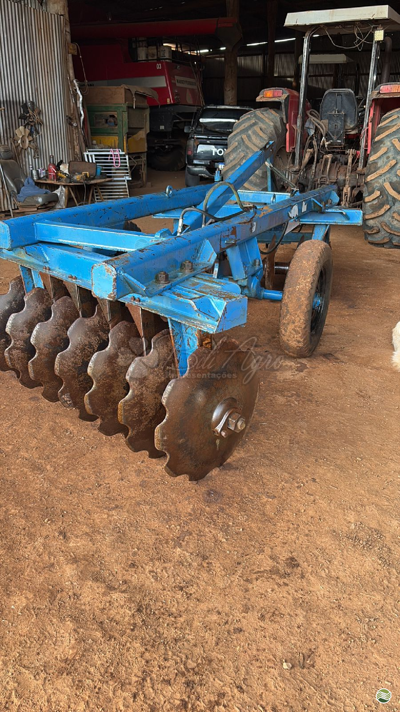 IMPLEMENTOS AGRICOLAS GRADE ARADORA ARADORA 14 DISCOS Bili Agro IJUI RIO GRANDE DO SUL RS