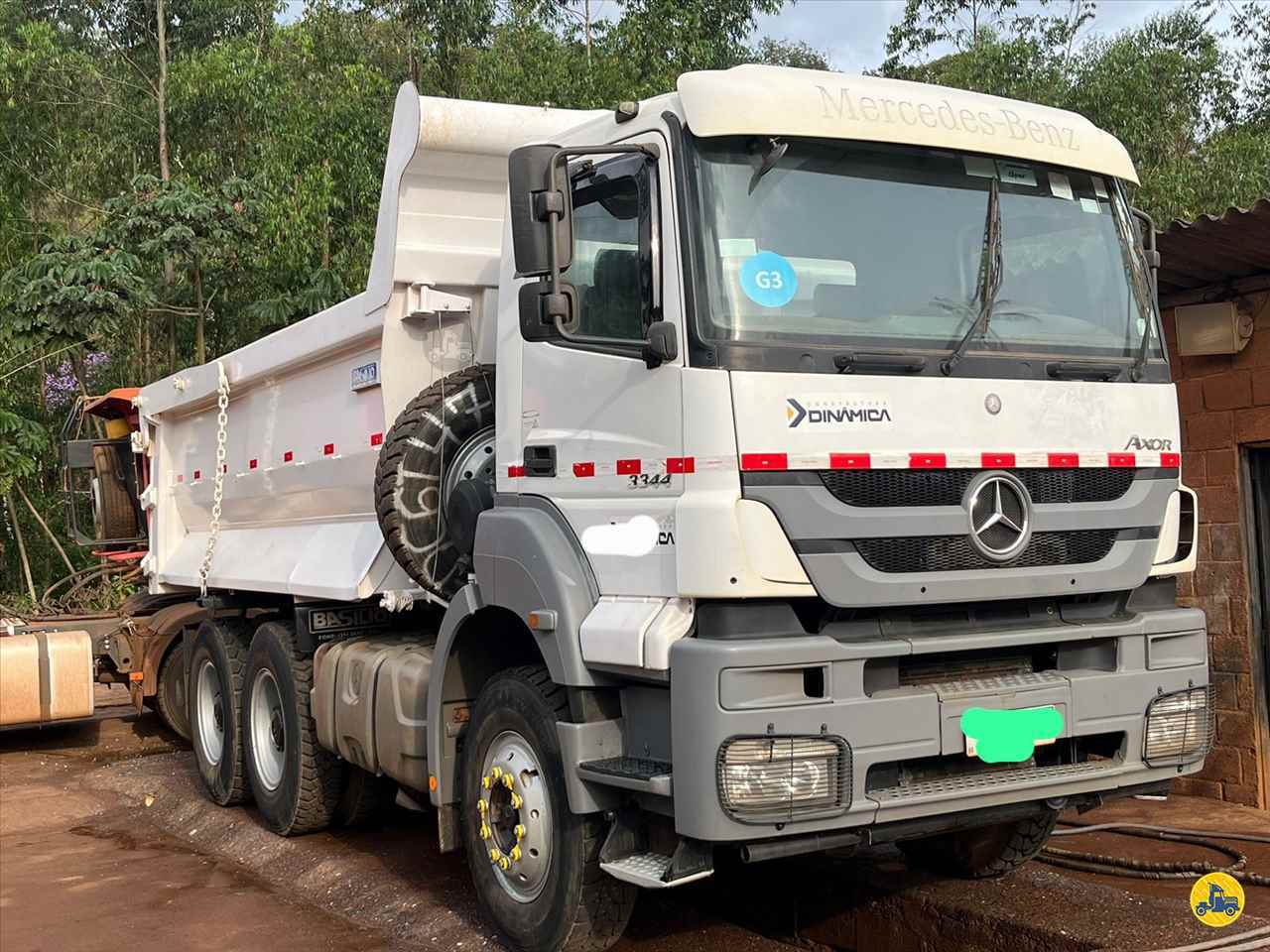 CAMINHAO MERCEDES-BENZ MB 3344 Caçamba Basculante Traçado 6x4 Caminhões Certos CONTAGEM MINAS GERAIS MG