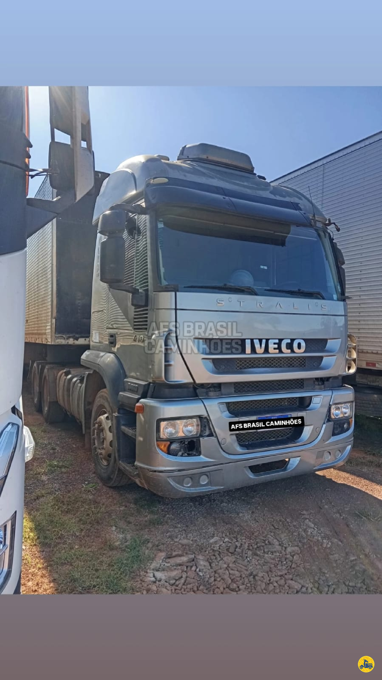 CAMINHAO IVECO STRALIS 410 Cavalo Mecânico Cavalo 6x2 AFS Brasil Caminhões UBERLANDIA MINAS GERAIS MG