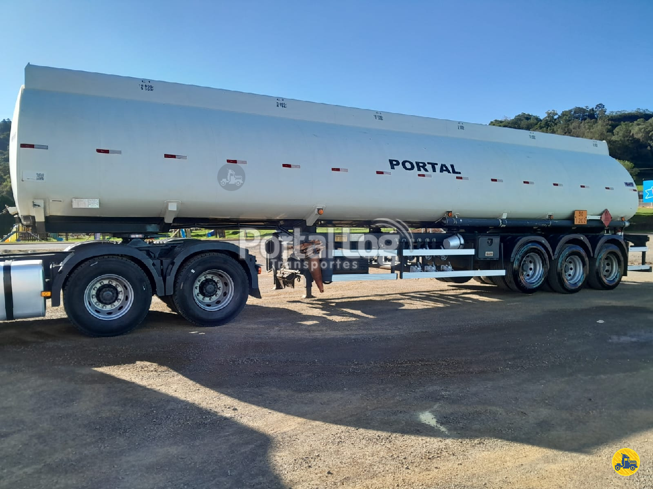 CARRETA SEMI-REBOQUE TANQUE AÇO Portal Log LUZERNA SANTA CATARINA SC
