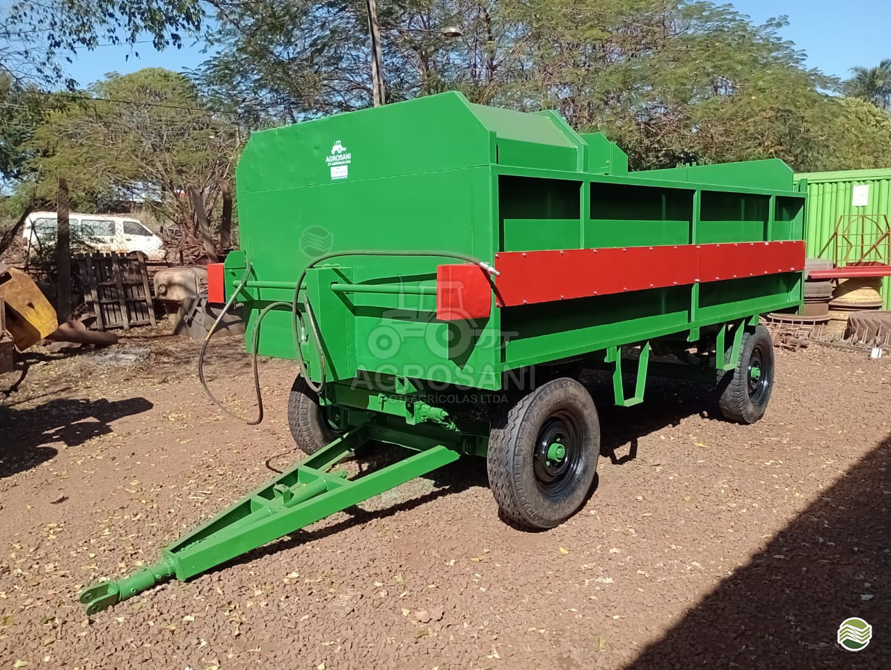 IMPLEMENTOS AGRICOLAS CARRETA AGRÍCOLA CARRETA HIDRAULICA Agrosani GUAIRA SÃO PAULO SP