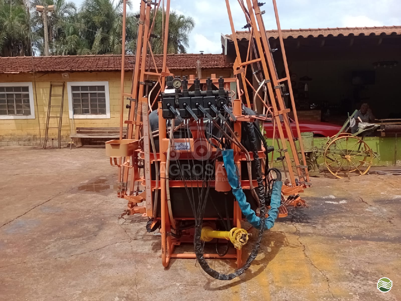 PULVERIZADOR JACTO CONDOR 600 AM12 Acoplado Hidráulico Agrosani GUAIRA SÃO PAULO SP