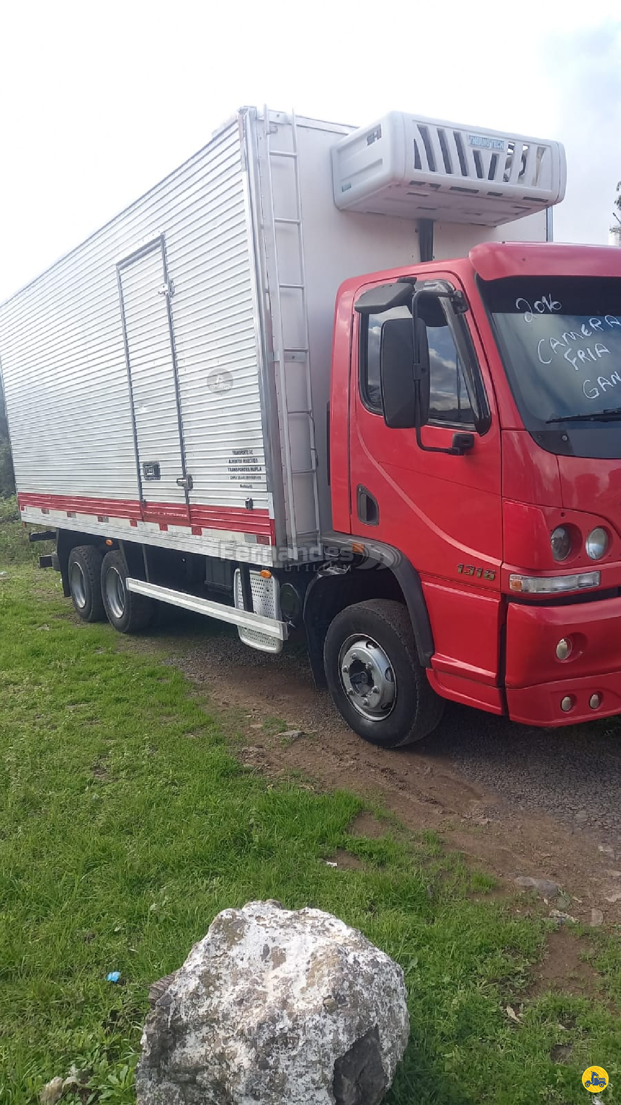 CAMINHAO MERCEDES-BENZ MB 1316 Baú Gancheiro 3/4 6x2 Fernandes UtilCam PORTO ALEGRE RIO GRANDE DO SUL RS