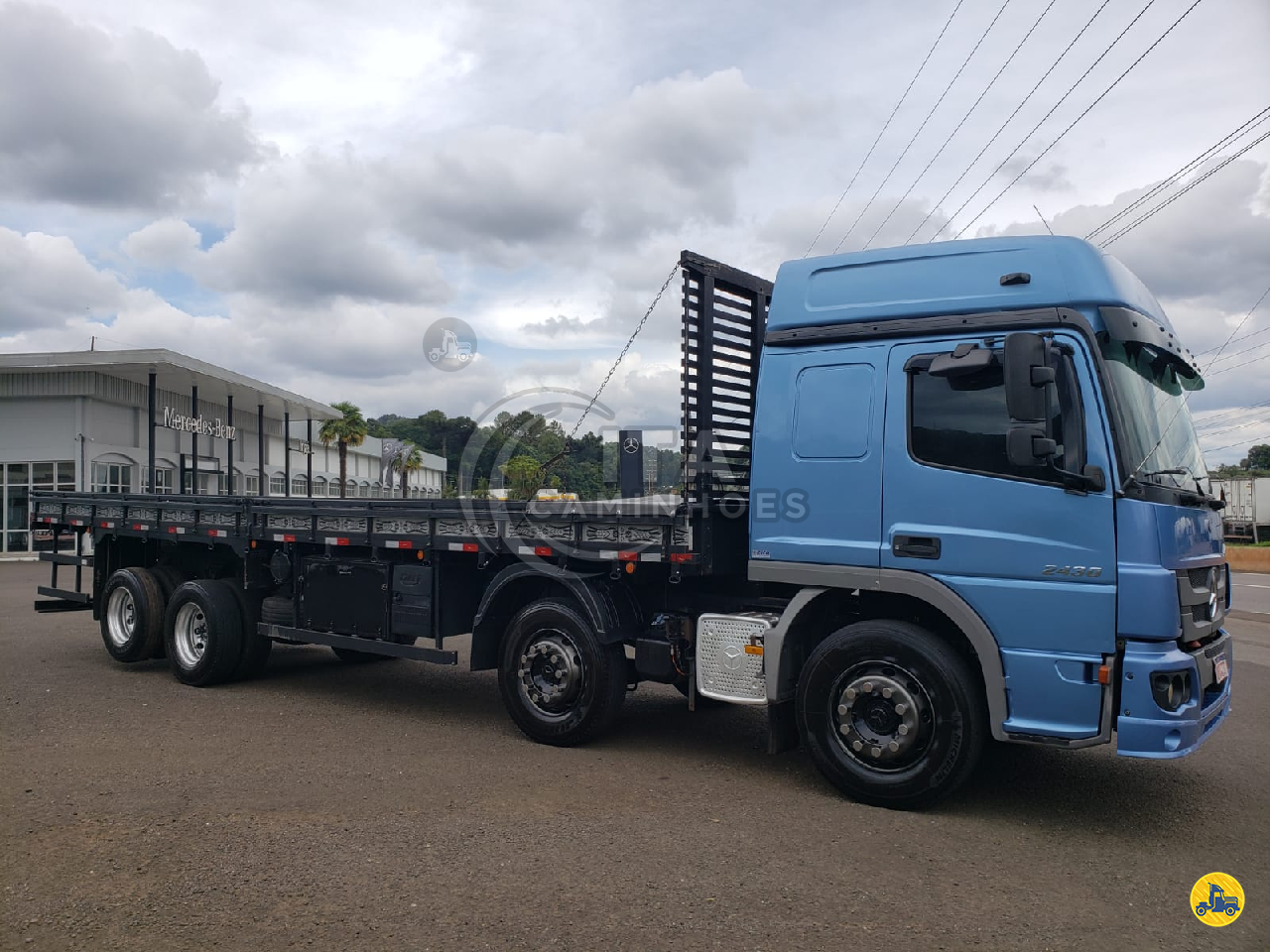 CAMINHAO MERCEDES-BENZ MB 2430 Grade Baixa BiTruck 8x2 Ita Caminhões PALMITOS SANTA CATARINA SC