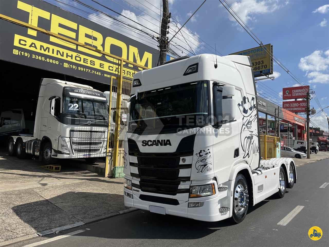CAMINHAO SCANIA SCANIA R450 Cavalo Mecânico Truck 6x2 Tebom Caminhões CAMPINAS SÃO PAULO SP