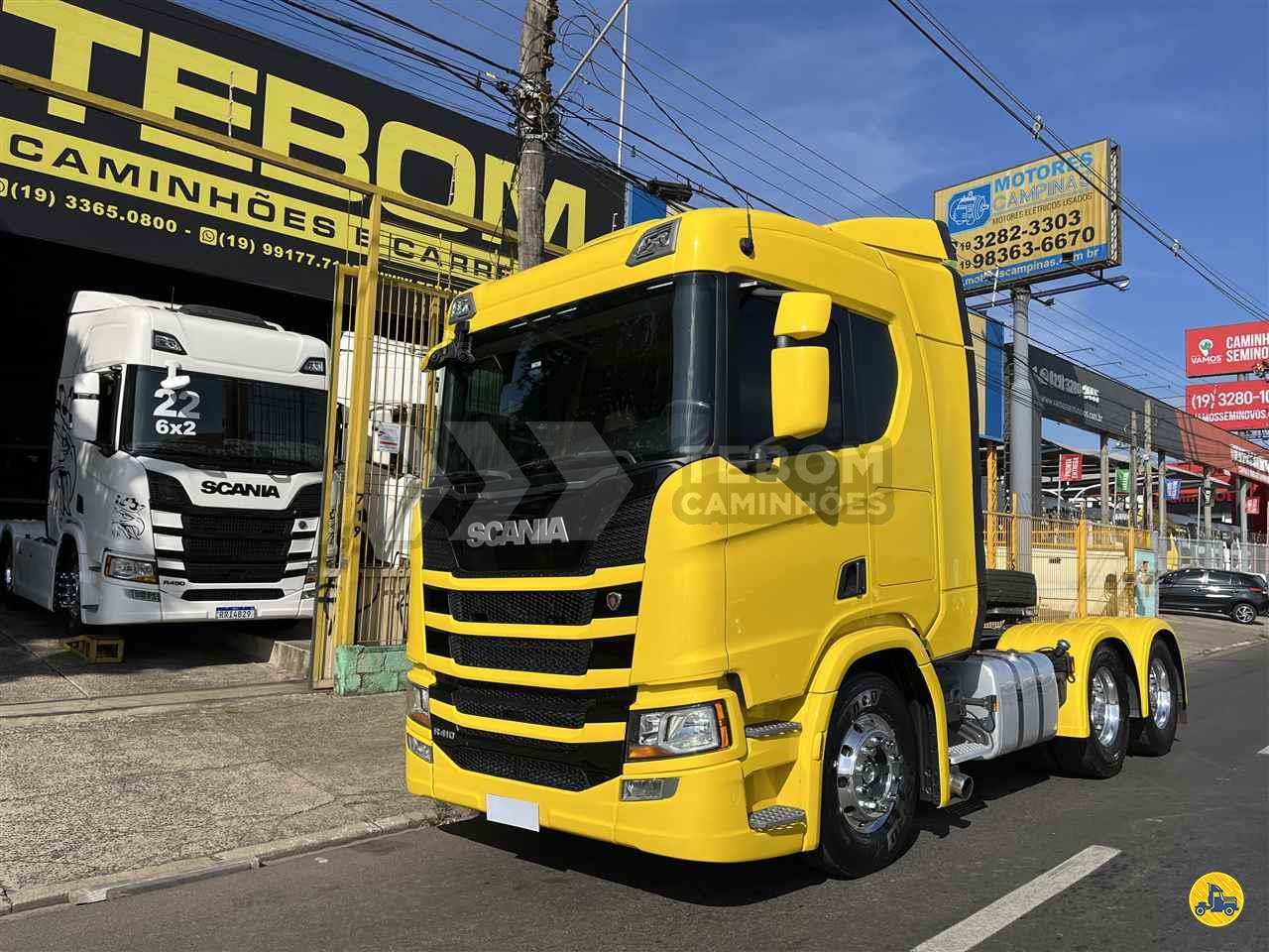 CAMINHAO SCANIA SCANIA R410 Cavalo Mecânico Cavalo 6x2 Tebom Caminhões CAMPINAS SÃO PAULO SP