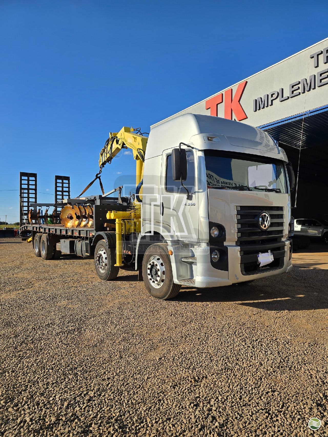 CAMINHAO VOLKSWAGEN VW 24250 Munck BiTruck 8x2 TK Tratores NOVA ANDRADINA MATO GROSSO DO SUL MS