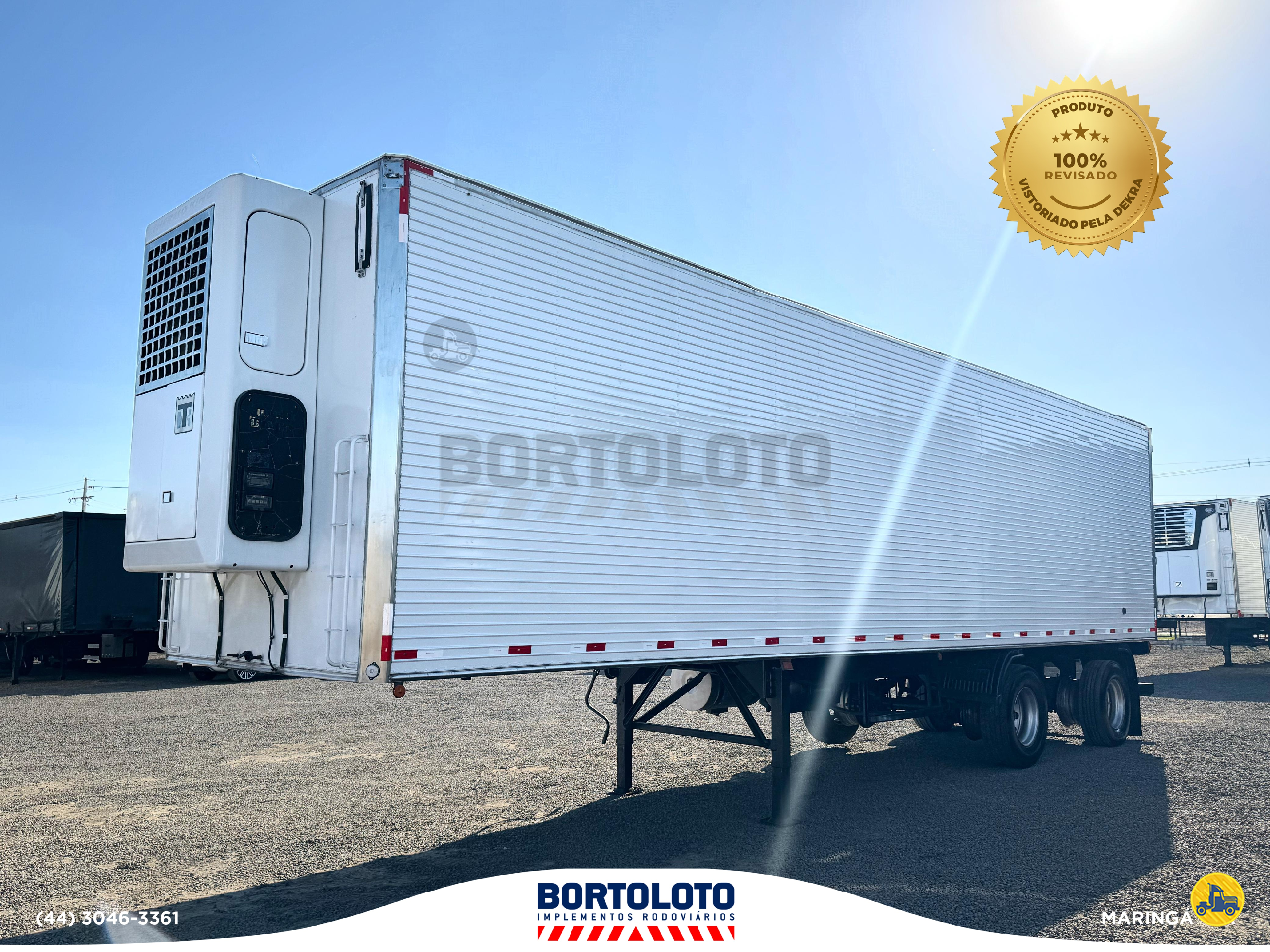 CARRETA SEMI-REBOQUE FRIGORIFICO Bortoloto Implementos - Ibiporã MARINGA PARANÁ PR