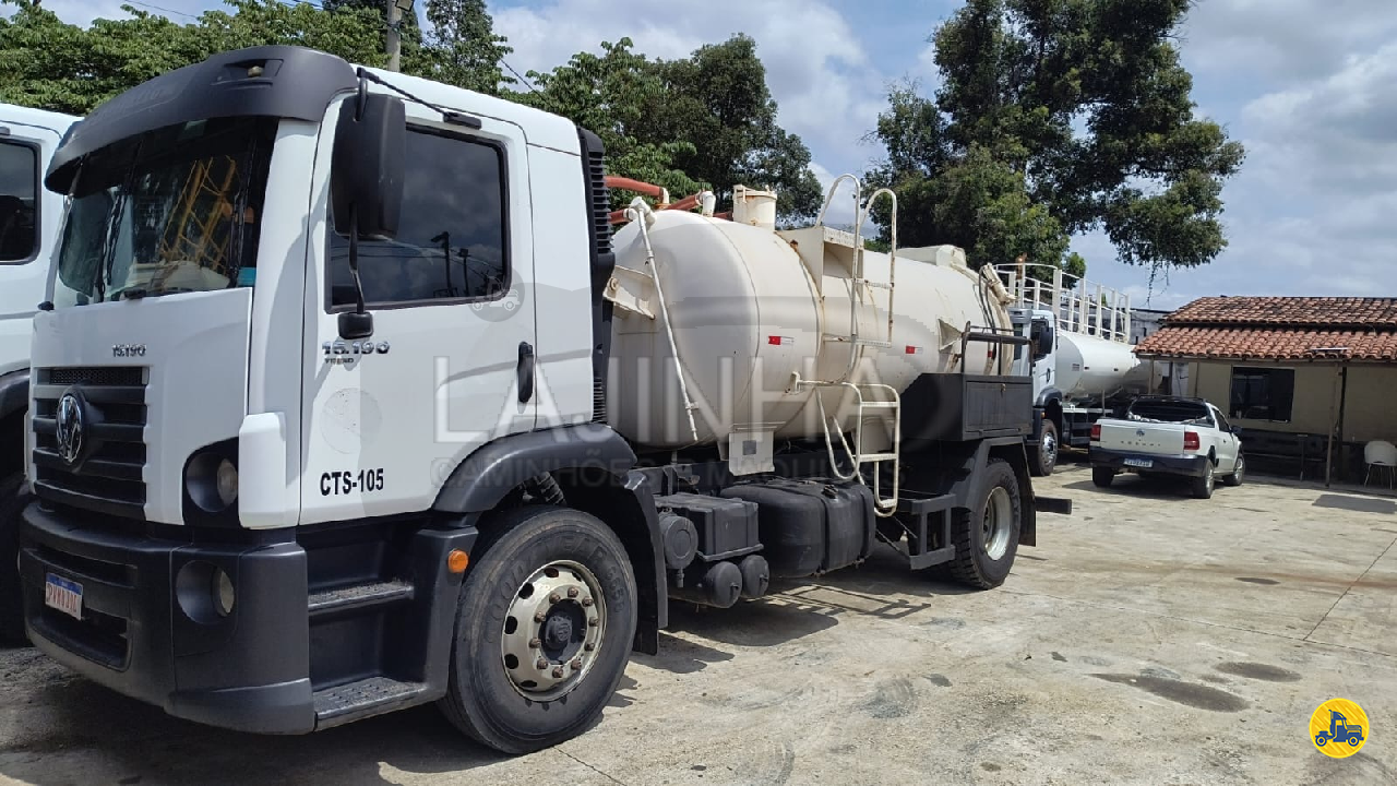 CAMINHAO VOLKSWAGEN VW 15190 Tanque Hidro Vácuo Toco 4x2 Lajinha Caminhões BETIM MINAS GERAIS MG