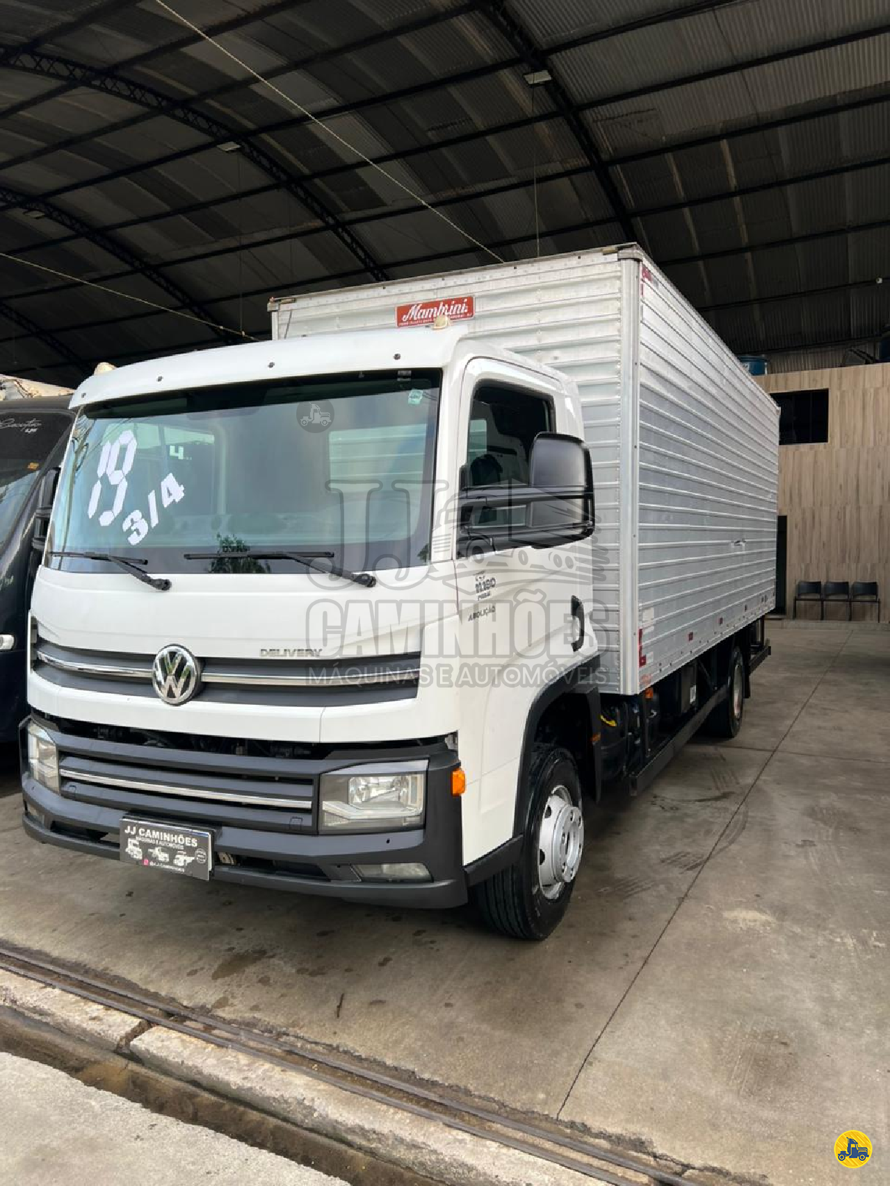 CAMINHAO VOLKSWAGEN VW 11180 Baú Furgão 3/4 4x2 JJ Caminhões Máquinas e Automóveis CACHOEIRAS DE MACACU RIO DE JANEIRO RJ