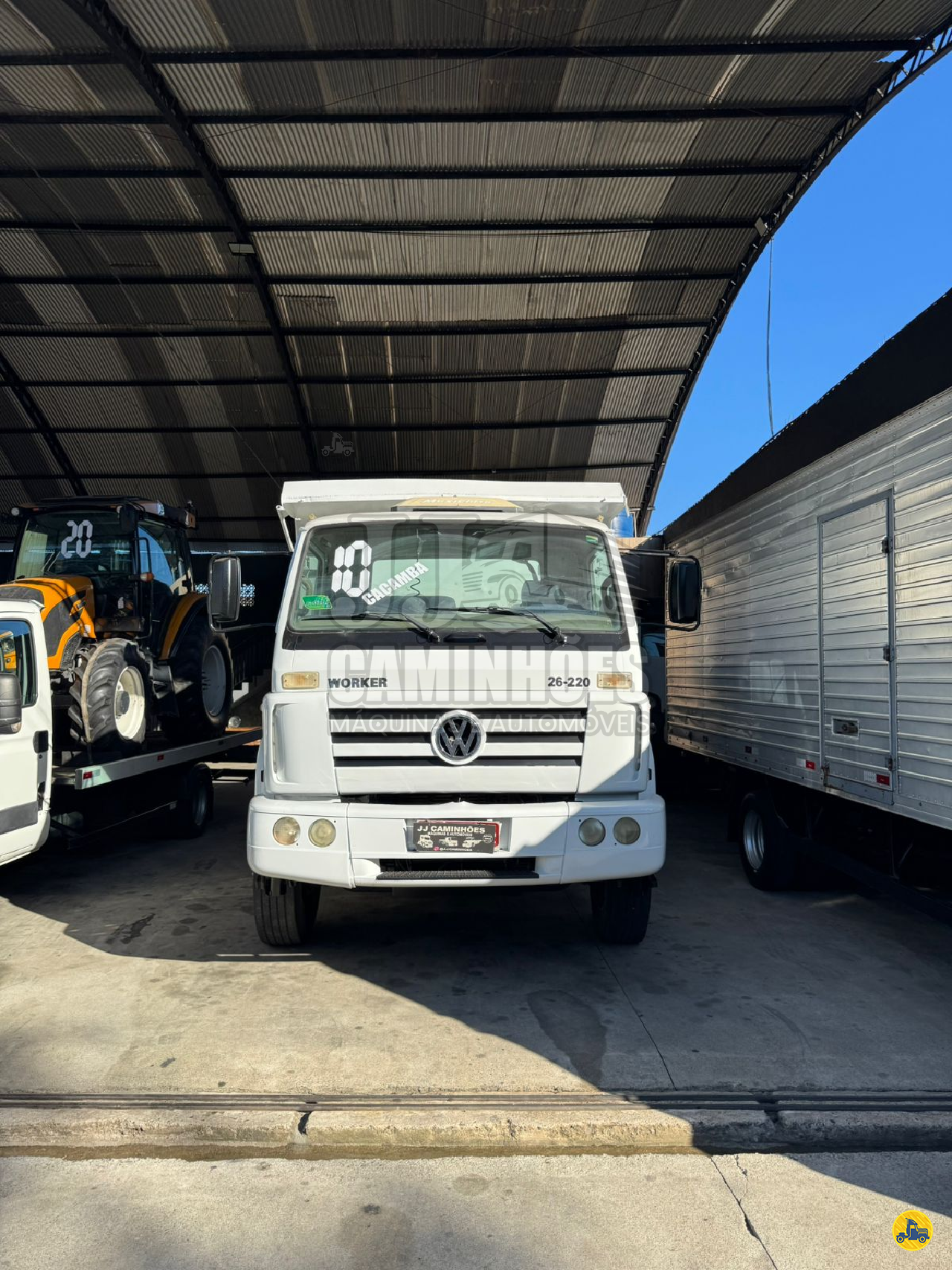 CAMINHAO VOLKSWAGEN VW 26220 Caçamba Basculante Truck 6x4 JJ Caminhões Máquinas e Automóveis CACHOEIRAS DE MACACU RIO DE JANEIRO RJ