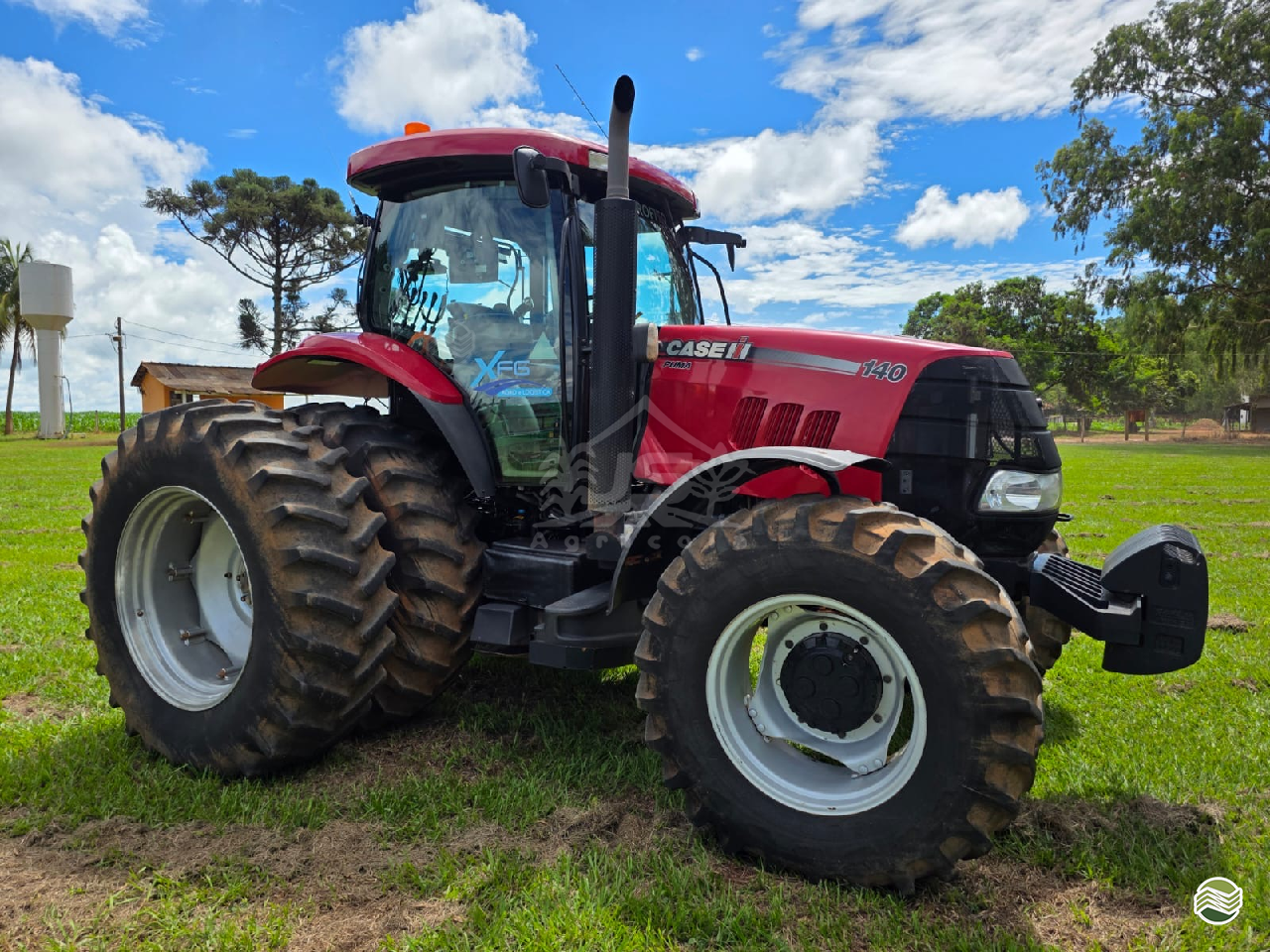 TRATOR CASE PUMA 140 Tração 4x4 JS Agrícola CAMPO VERDE MATO GROSSO MT