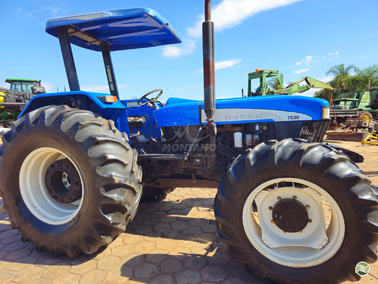 TRATOR NEW HOLLAND NEW 7630 Montano Máquinas Agrícolas LAGOA VERMELHA RIO GRANDE DO SUL RS