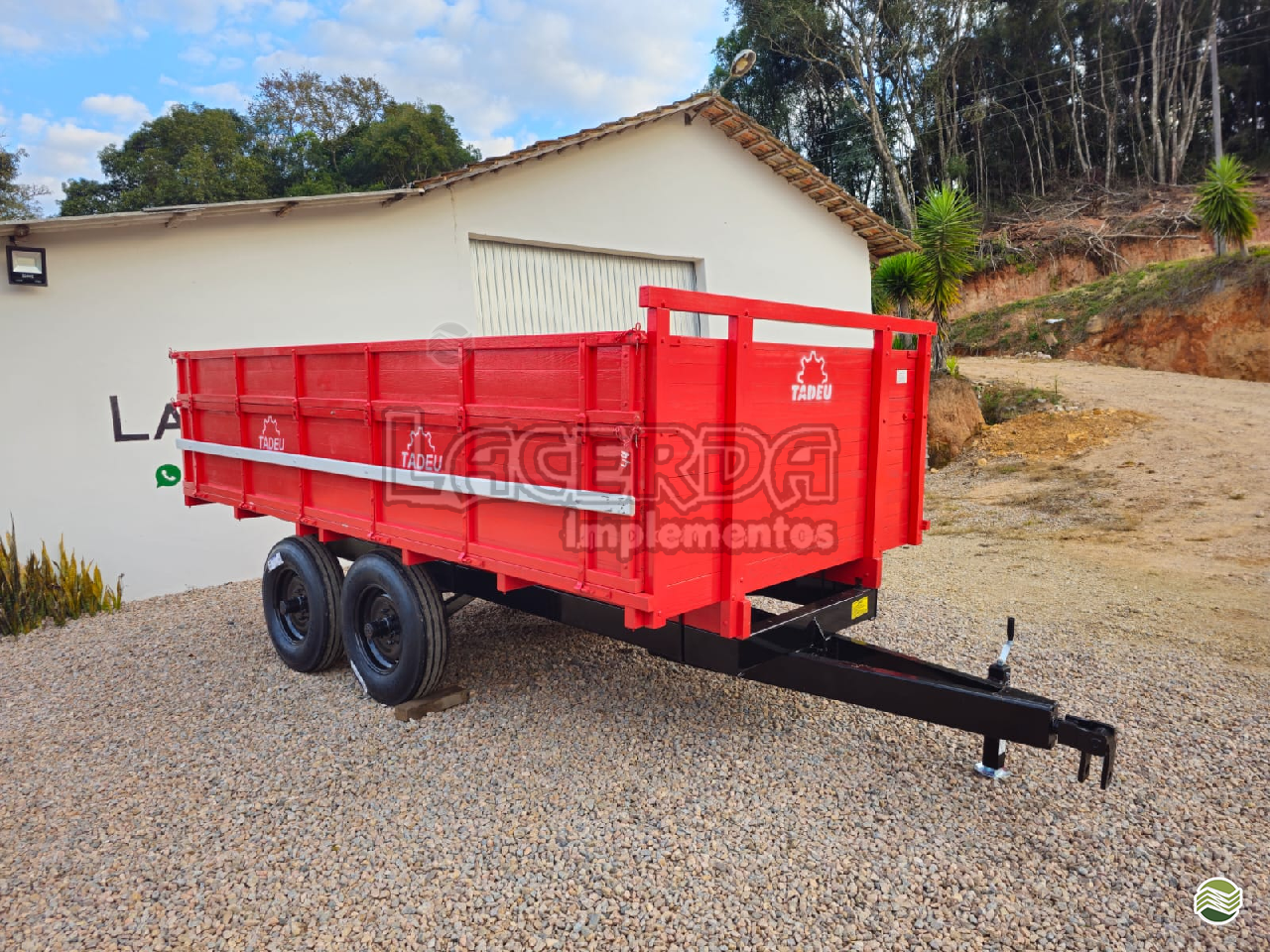 IMPLEMENTOS AGRICOLAS CARRETA AGRÍCOLA CARRETA 6T Lacerda Implementos QUITANDINHA PARANÁ PR