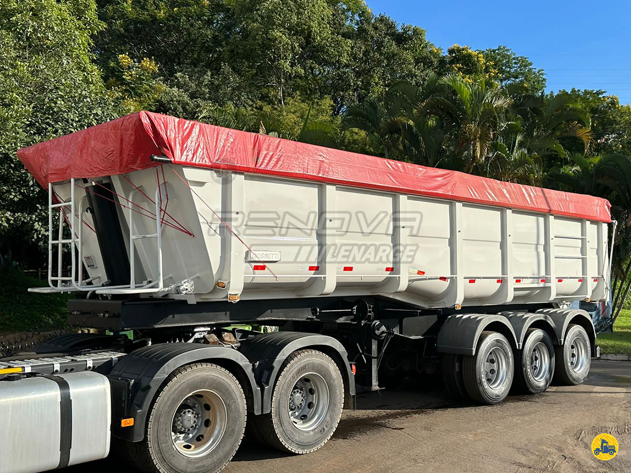 CARRETA SEMI-REBOQUE BASCULANTE Renova Lenarge SABARA MINAS GERAIS MG