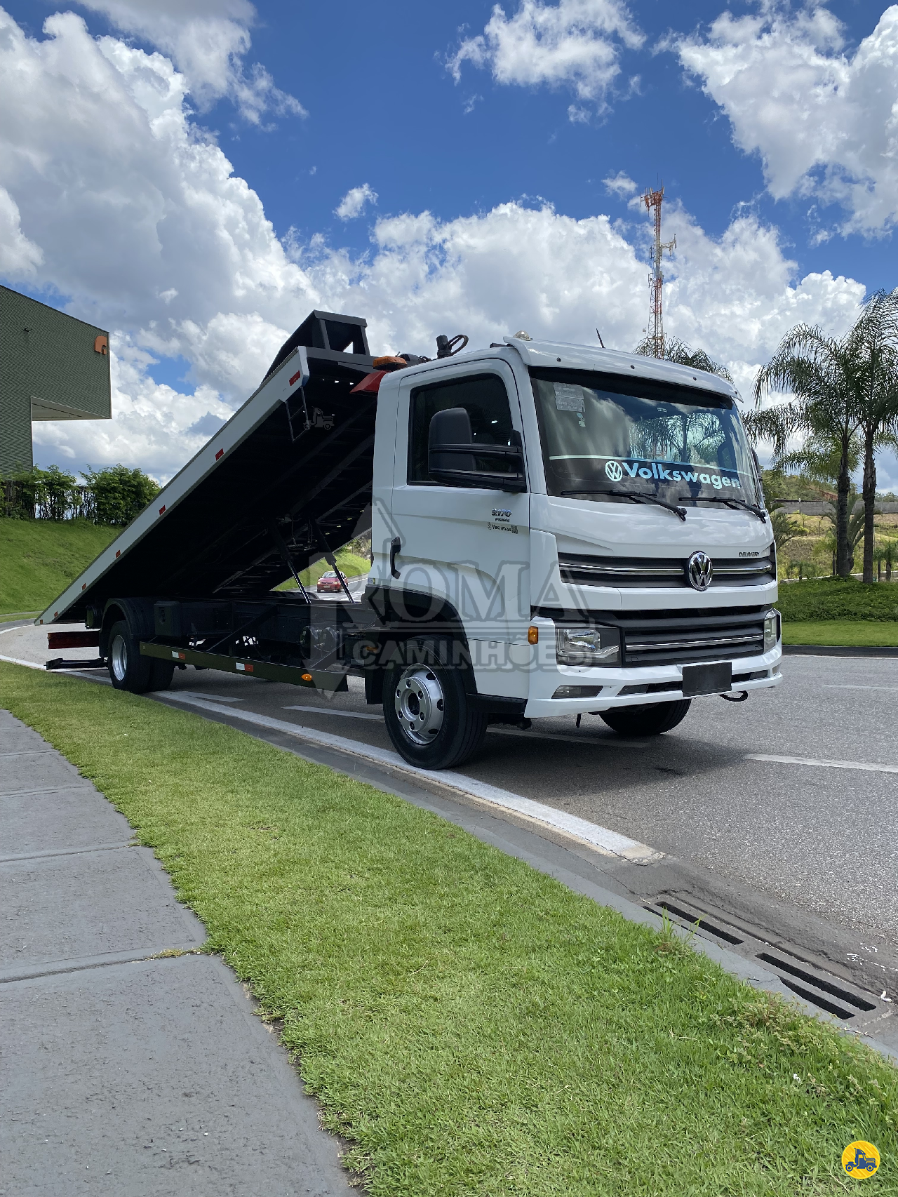 CAMINHAO VOLKSWAGEN VW 9170 Plataforma Guincho 3/4 4x2 Roma Caminhões CONTAGEM MINAS GERAIS MG