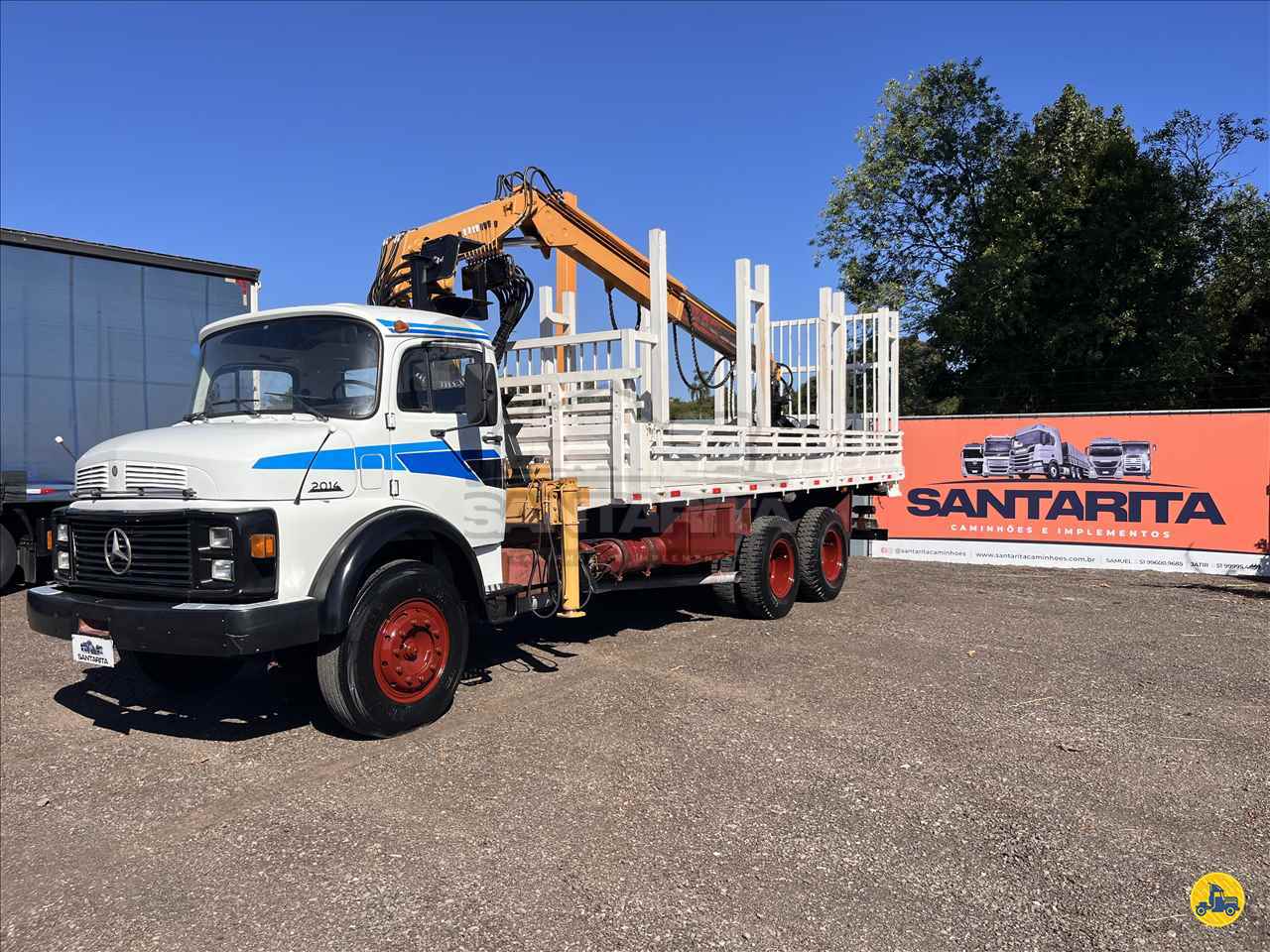 CAMINHAO MERCEDES-BENZ MB 2014 Tora Florestal Truck 6x2 Santa Rita Caminhões FAZENDA VILANOVA RIO GRANDE DO SUL RS