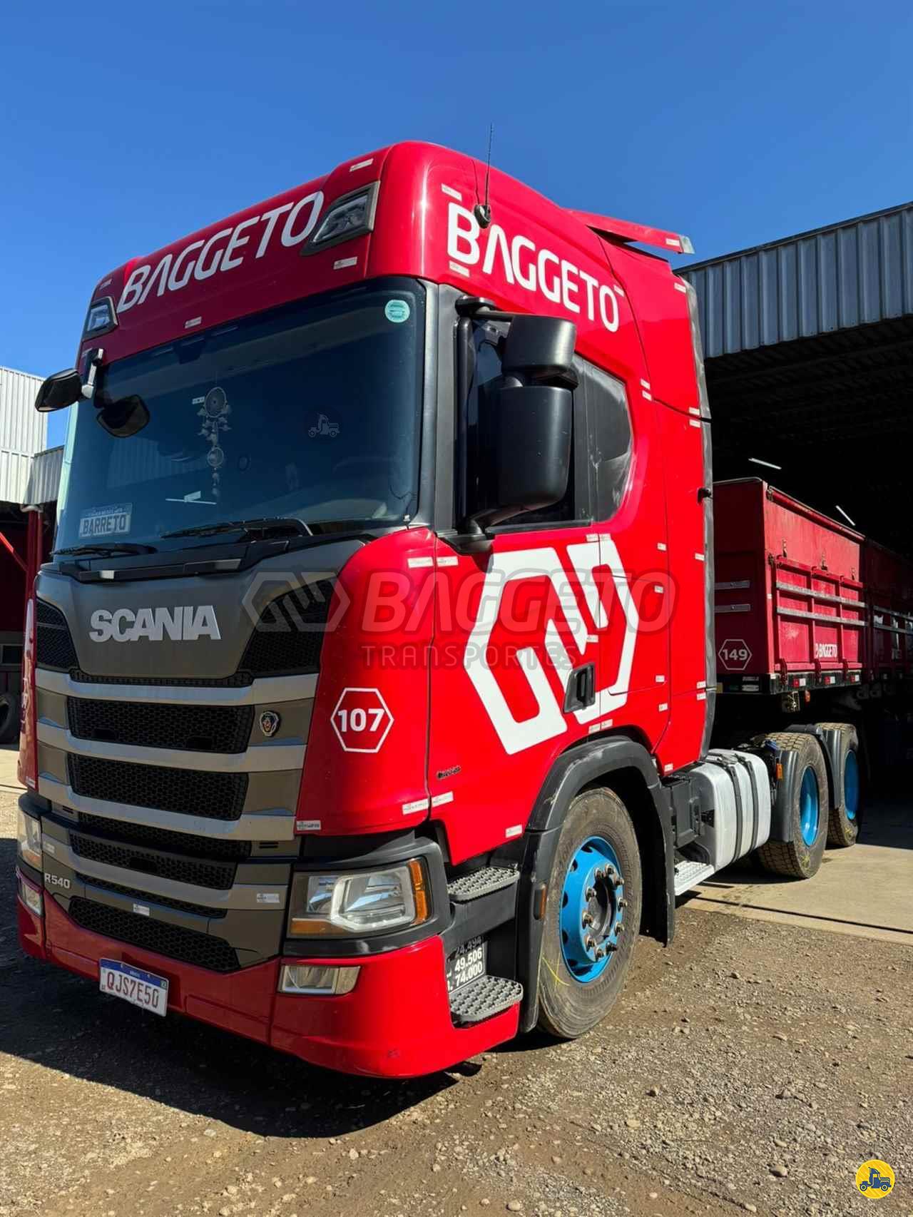 CAMINHAO SCANIA SCANIA R540 Cavalo Mecânico Cavalo 6x4 Transportes Baggeto ORLEANS SANTA CATARINA SC