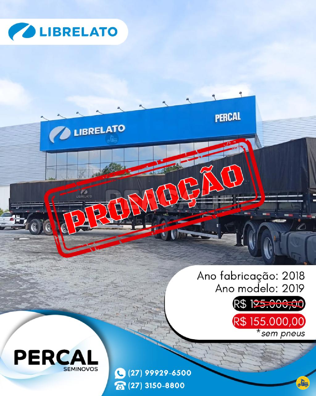 CARRETA BITREM 9 EIXOS GRANELEIRO Percal - Librelato LINHARES ESPÍRITO SANTO ES