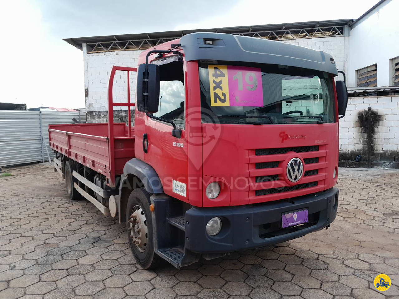 CAMINHAO VOLKSWAGEN VW 15190 Carga Seca Toco 4x2 Vamos Seminovos - São Leopoldo SAO LEOPOLDO RIO GRANDE DO SUL RS