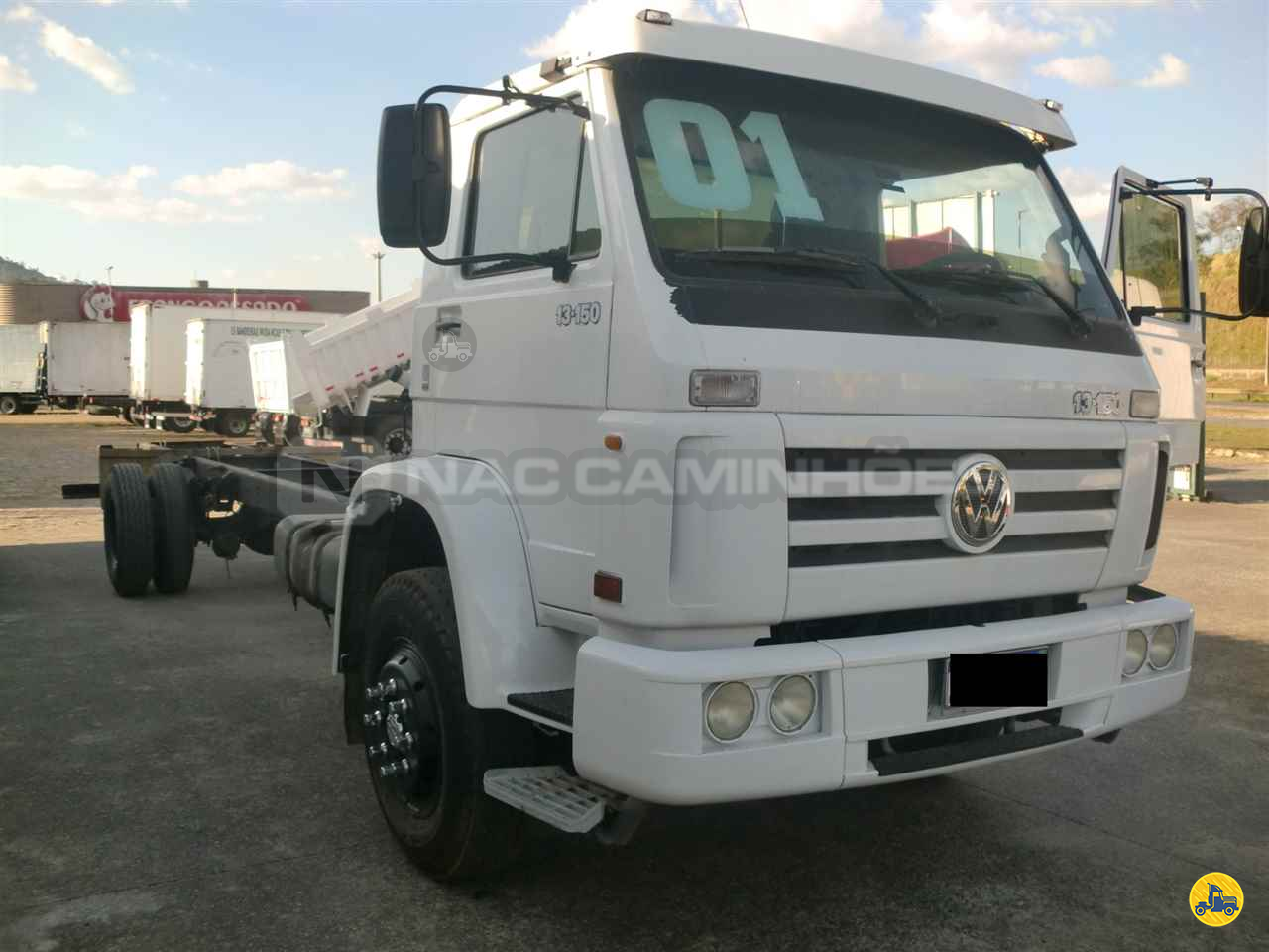CAMINHAO VOLKSWAGEN VW 13150 Chassis Toco 4x2 Nac Caminhões ATIBAIA SÃO PAULO SP
