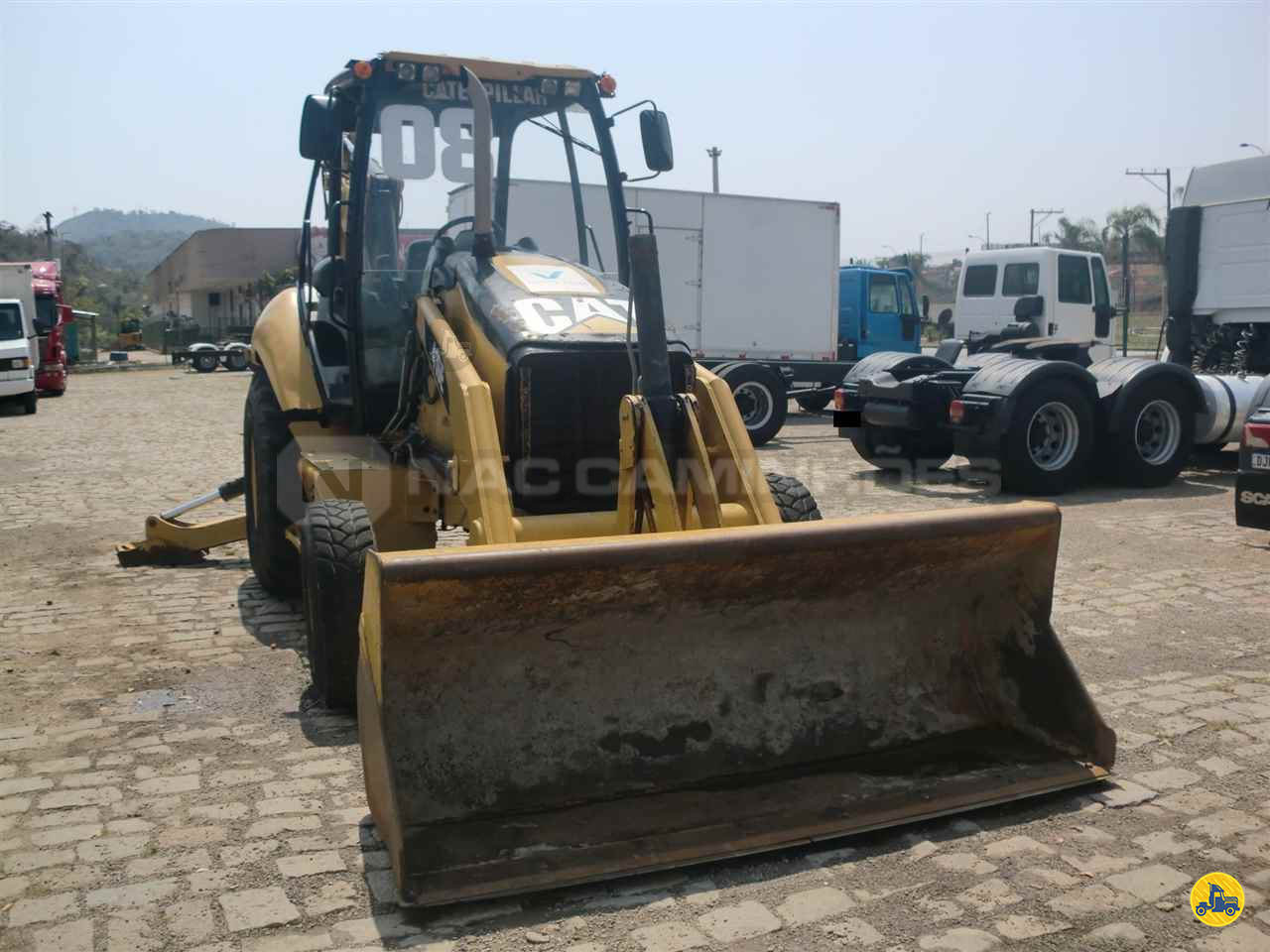 RETRO ESCAVADEIRA CATERPILLAR 416E Tração 4x2 Nac Caminhões ATIBAIA SÃO PAULO SP