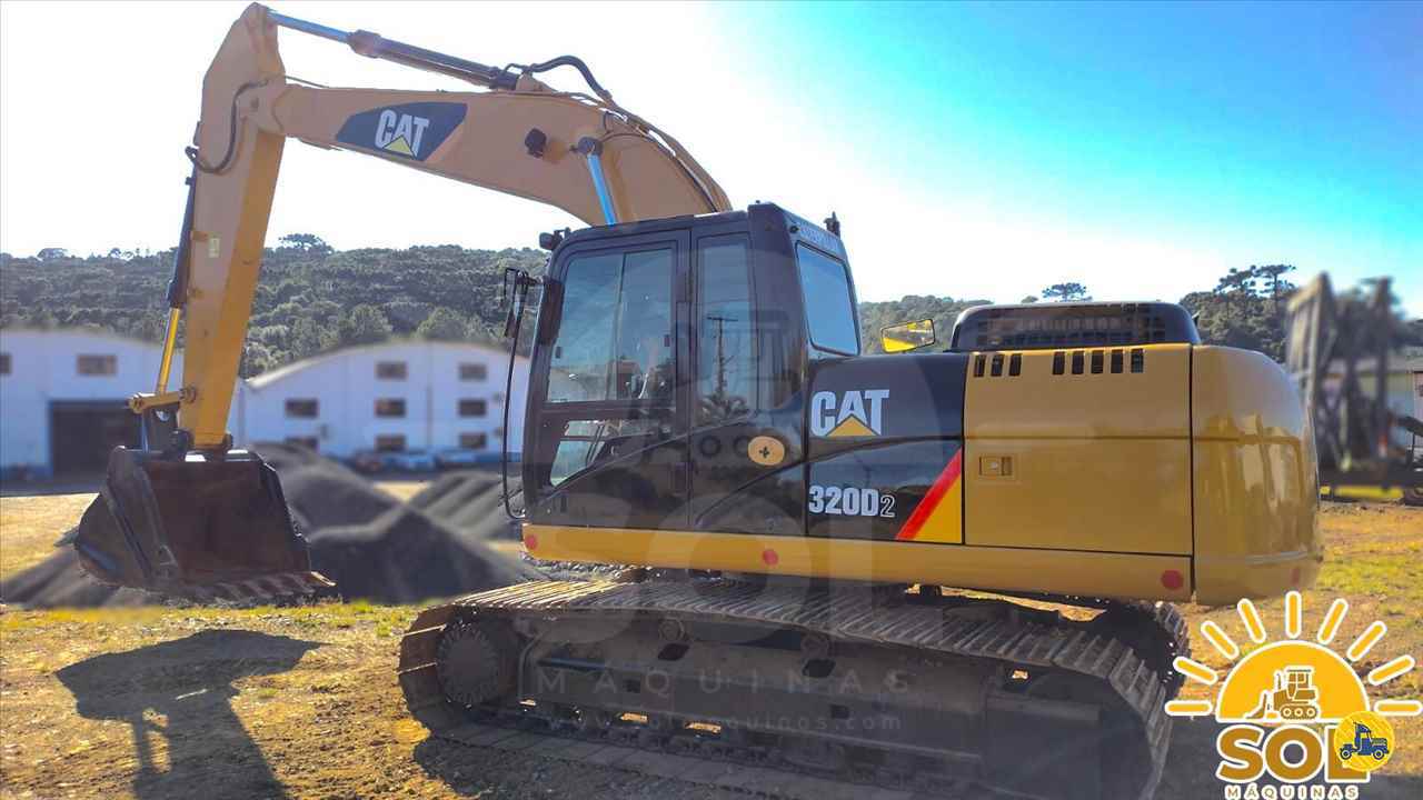 ESCAVADEIRA CATERPILLAR 320D2 Sol Máquinas FRAIBURGO SANTA CATARINA SC