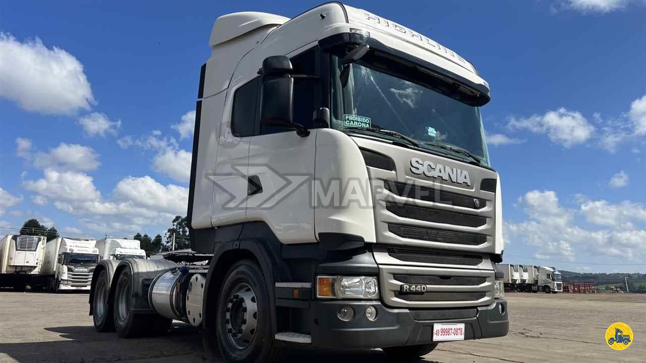 CAMINHAO SCANIA SCANIA R440 Cavalo Mecânico Truck 6x2 Transportes Marvel CHAPECO SANTA CATARINA SC