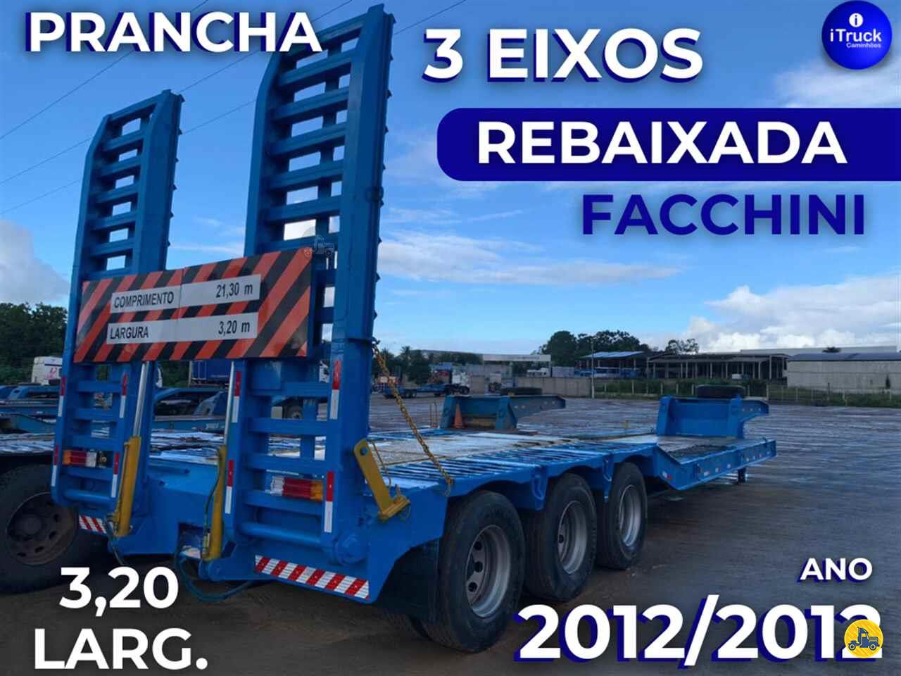 CARRETA SEMI-REBOQUE PRANCHA Rebaixada iTruck Caminhões VITORIA ESPÍRITO SANTO ES